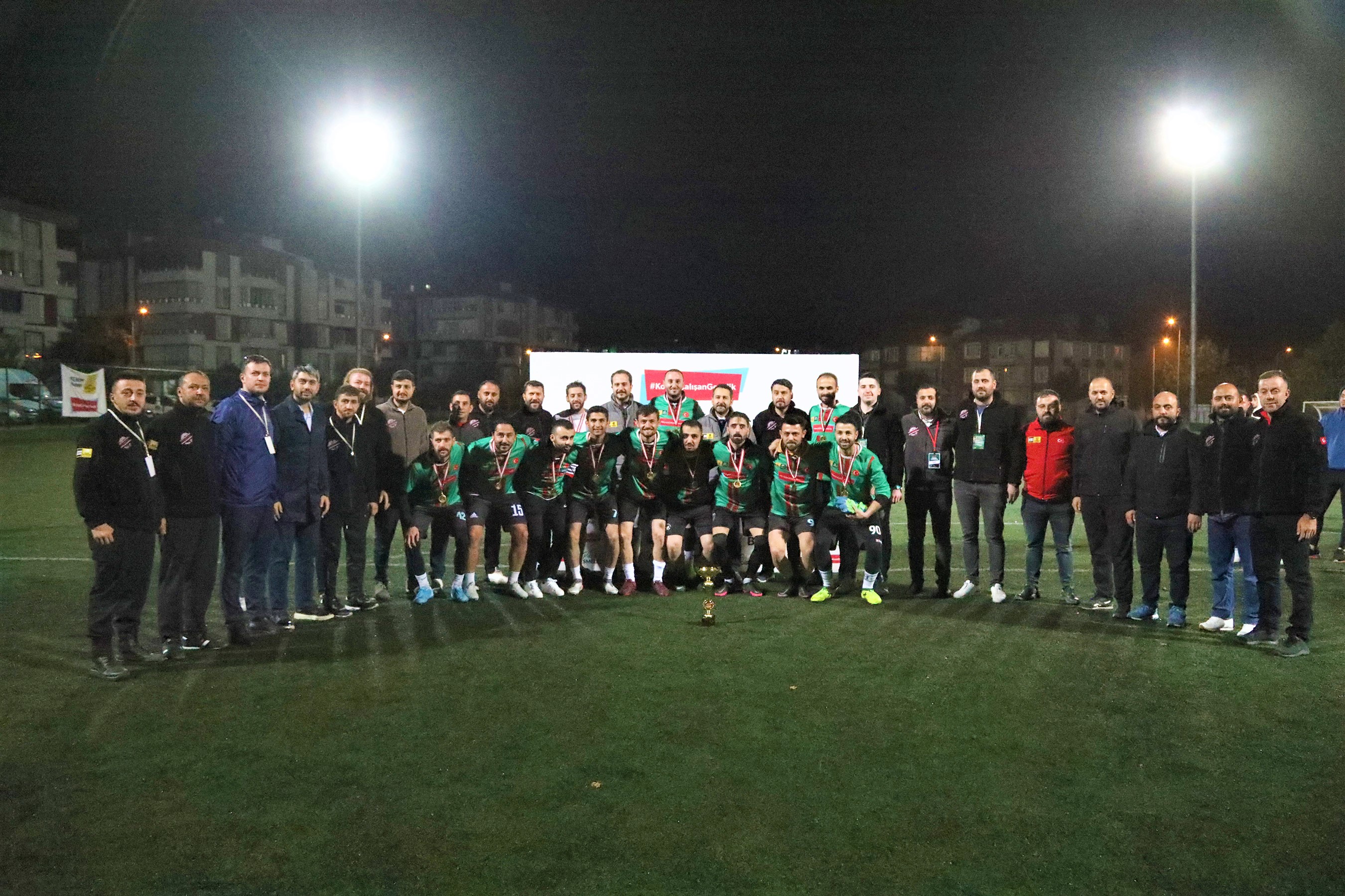 İkincisi Düzenlenen Çalışan Gençlik Futbol Turnuvası Sona Erdi