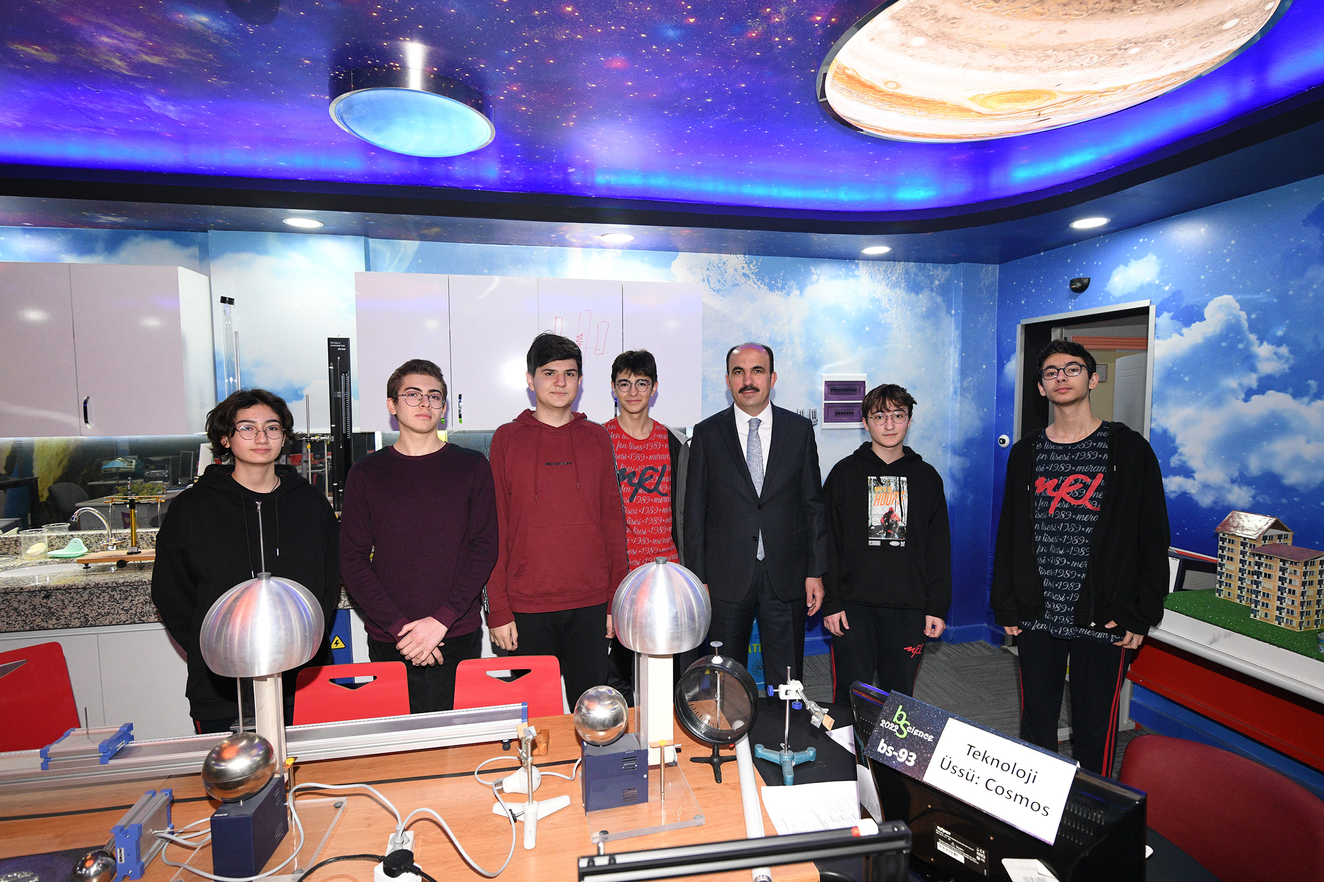 Başkan Altay Meram Fen Lisesi Öğrencileriyle Buluştu
