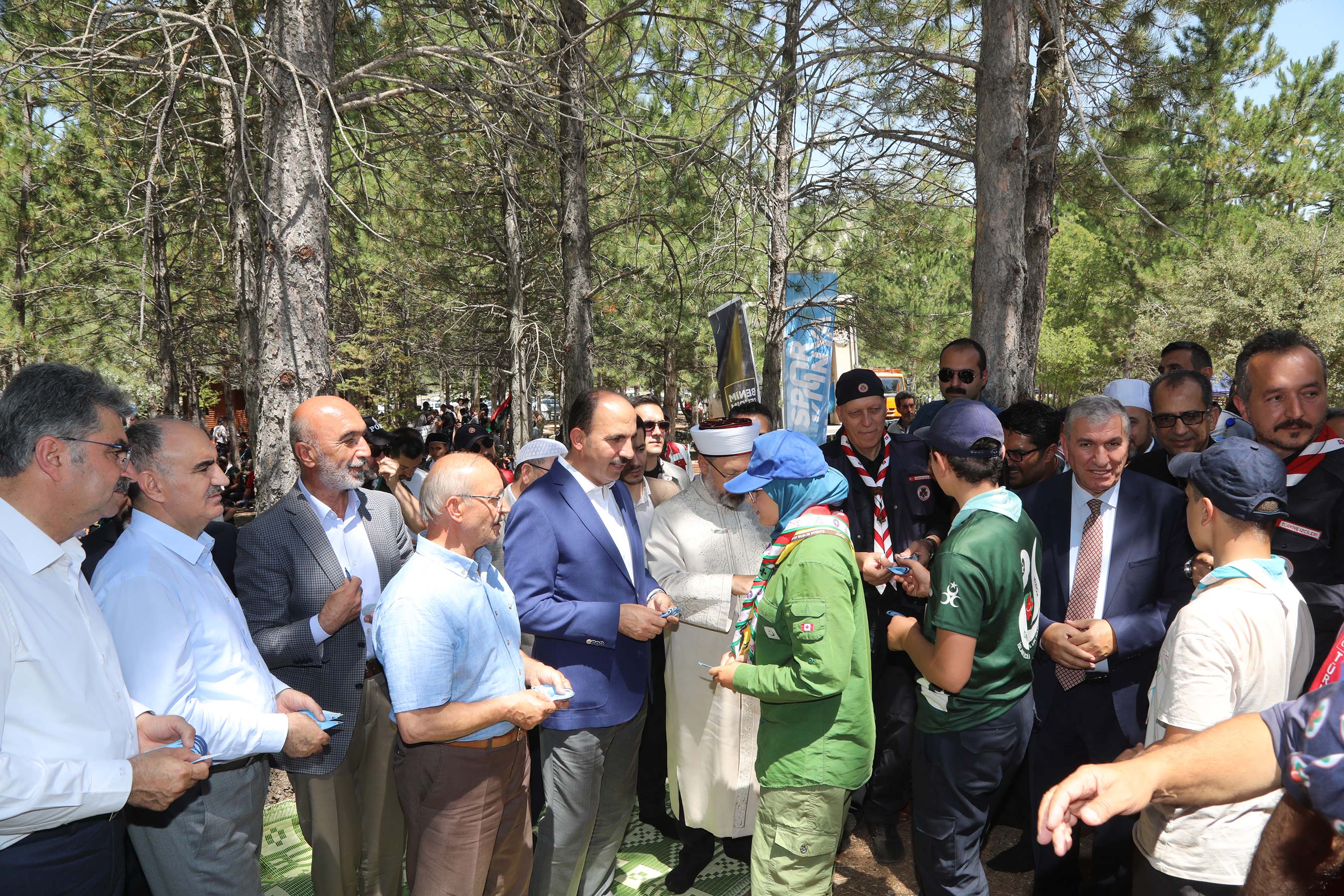 Diyanet İşleri Başkanı Erbaş Konya'da Dünya İzcilerine Cuma Namazı Kıldırdı