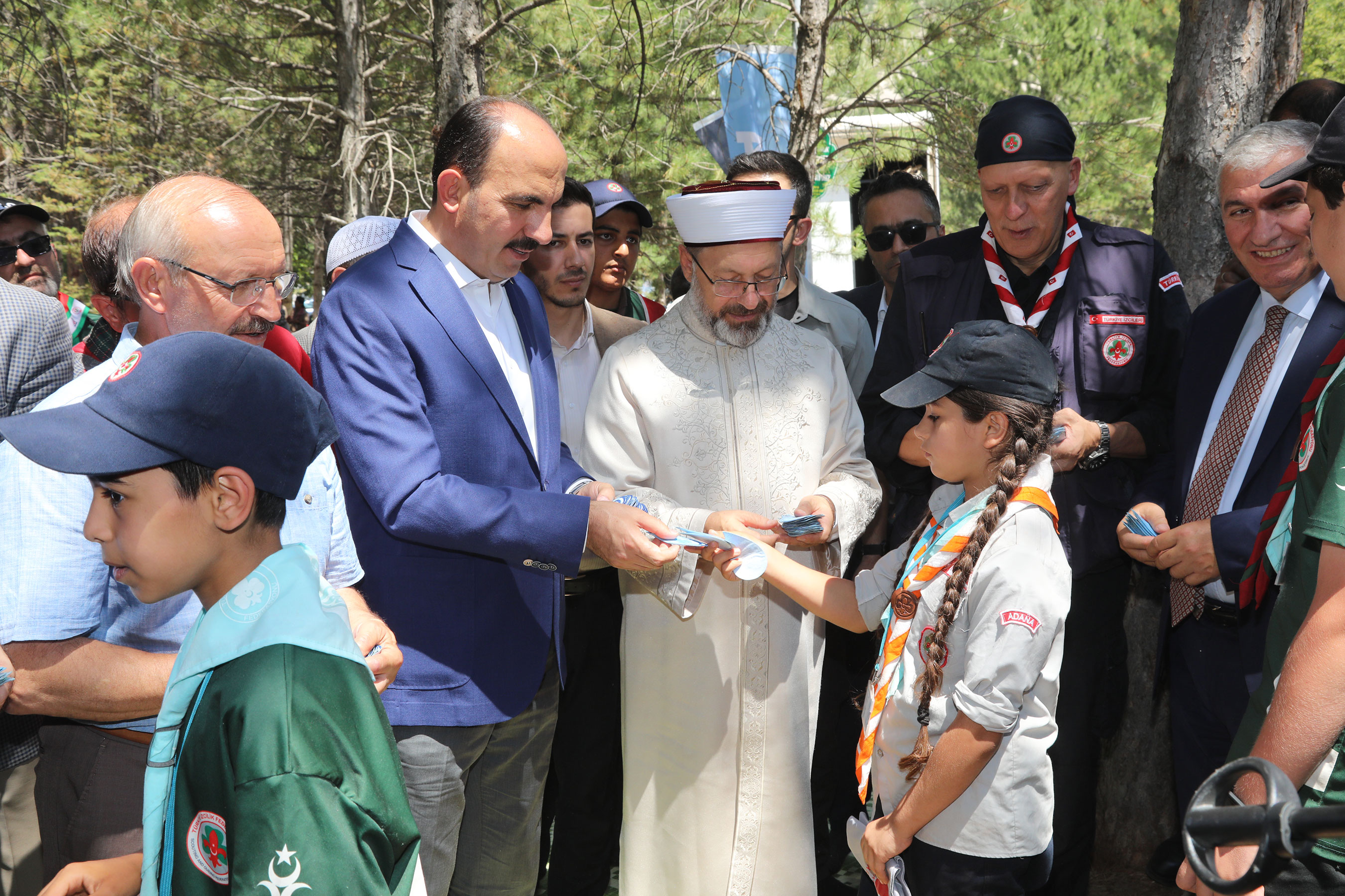 Diyanet İşleri Başkanı Erbaş Konya'da Dünya İzcilerine Cuma Namazı Kıldırdı