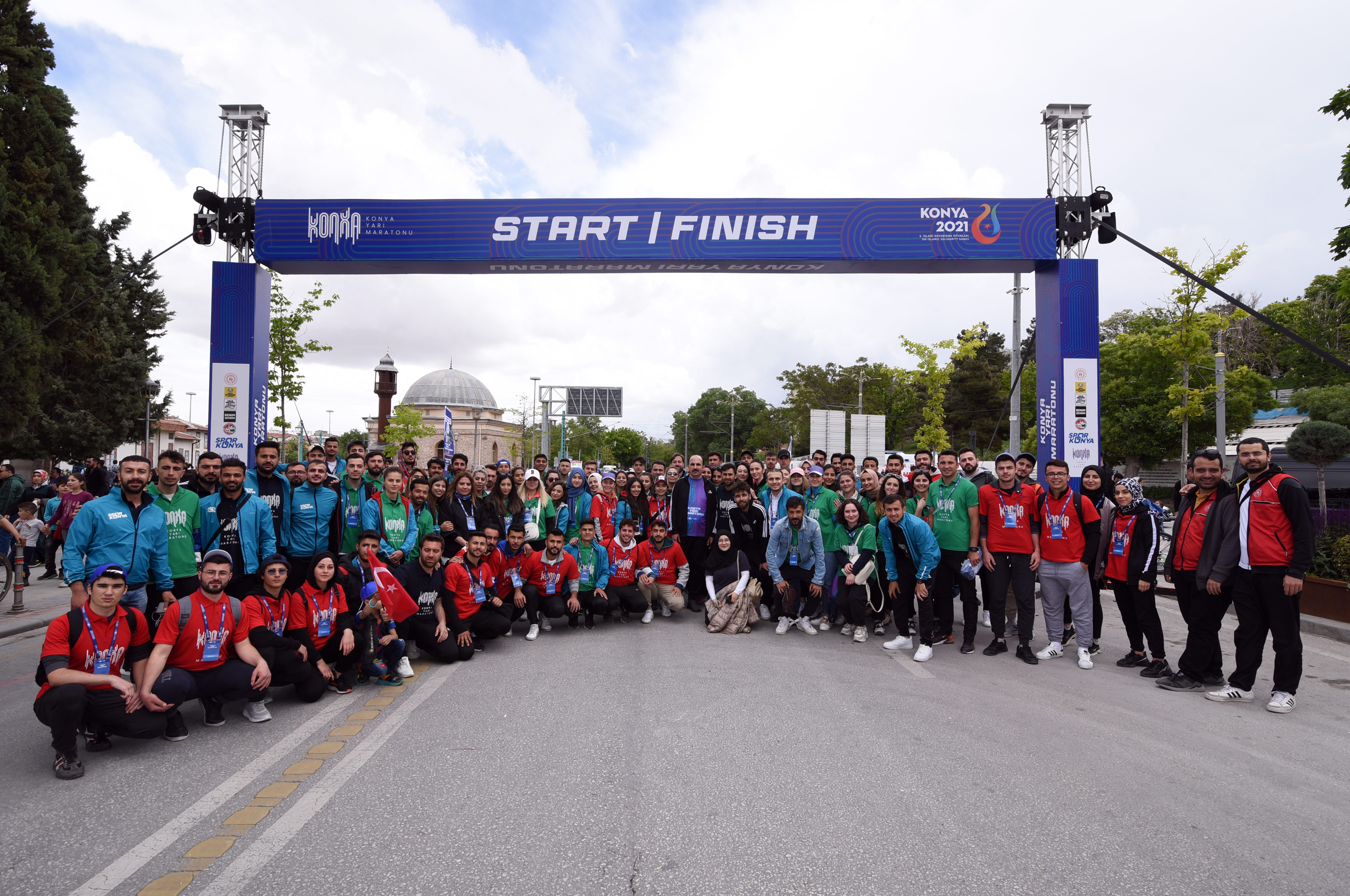 Konya'da Binlerce Sporcunun Katılımıyla Yarı Maraton Coşkusu Yaşandı 