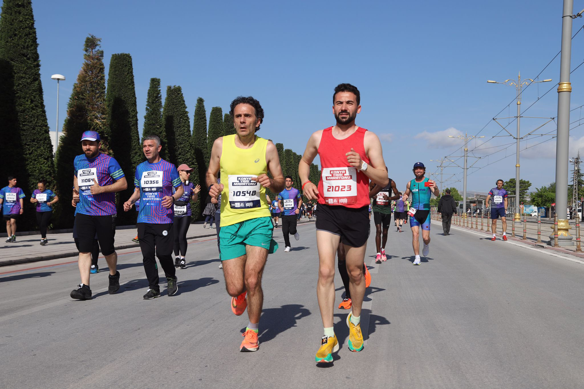 Konya'da Binlerce Sporcunun Katılımıyla Yarı Maraton Coşkusu Yaşandı 
