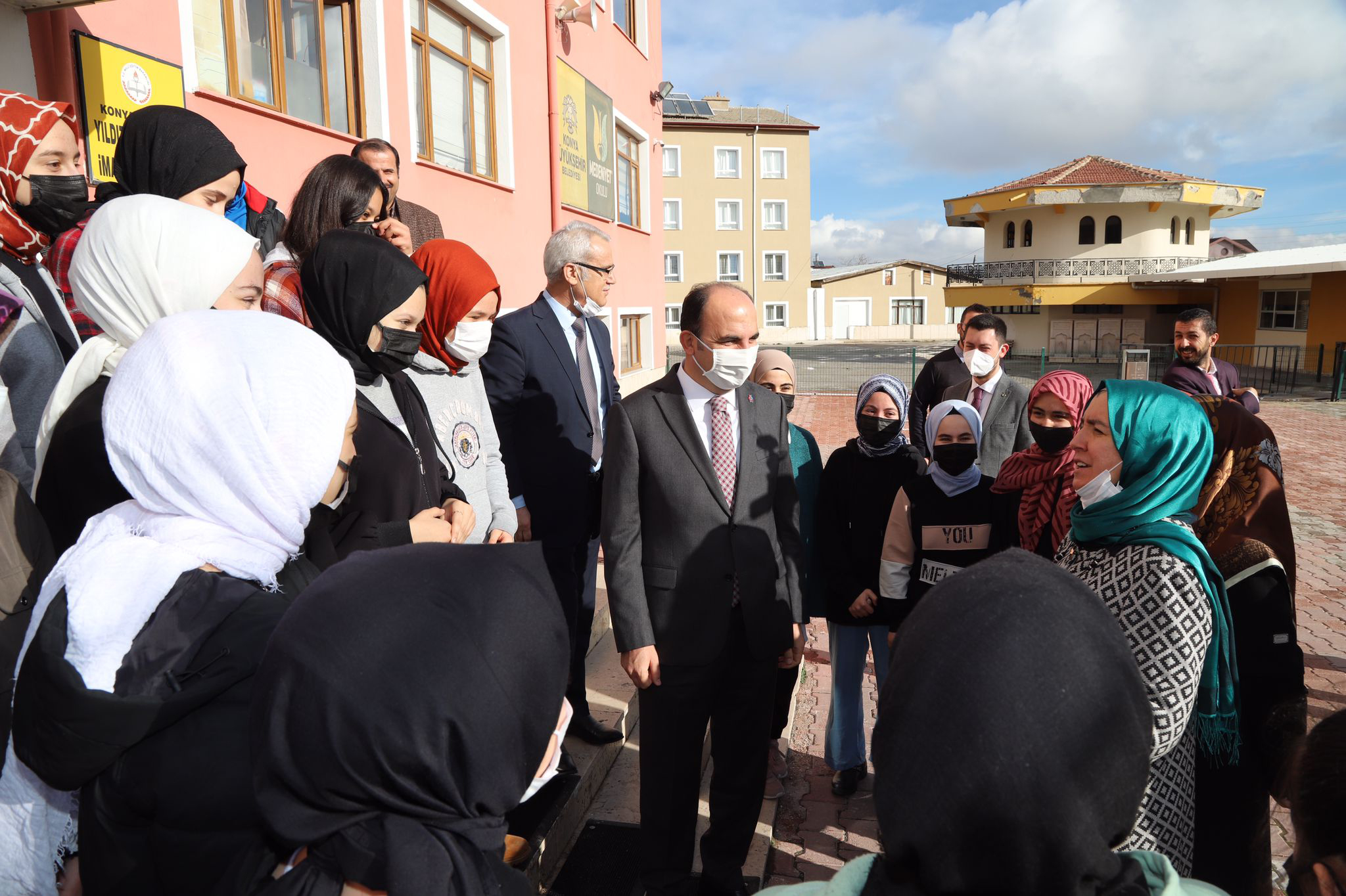 Başkan Altay Lise Öğrencileriyle Bir Araya Geldi