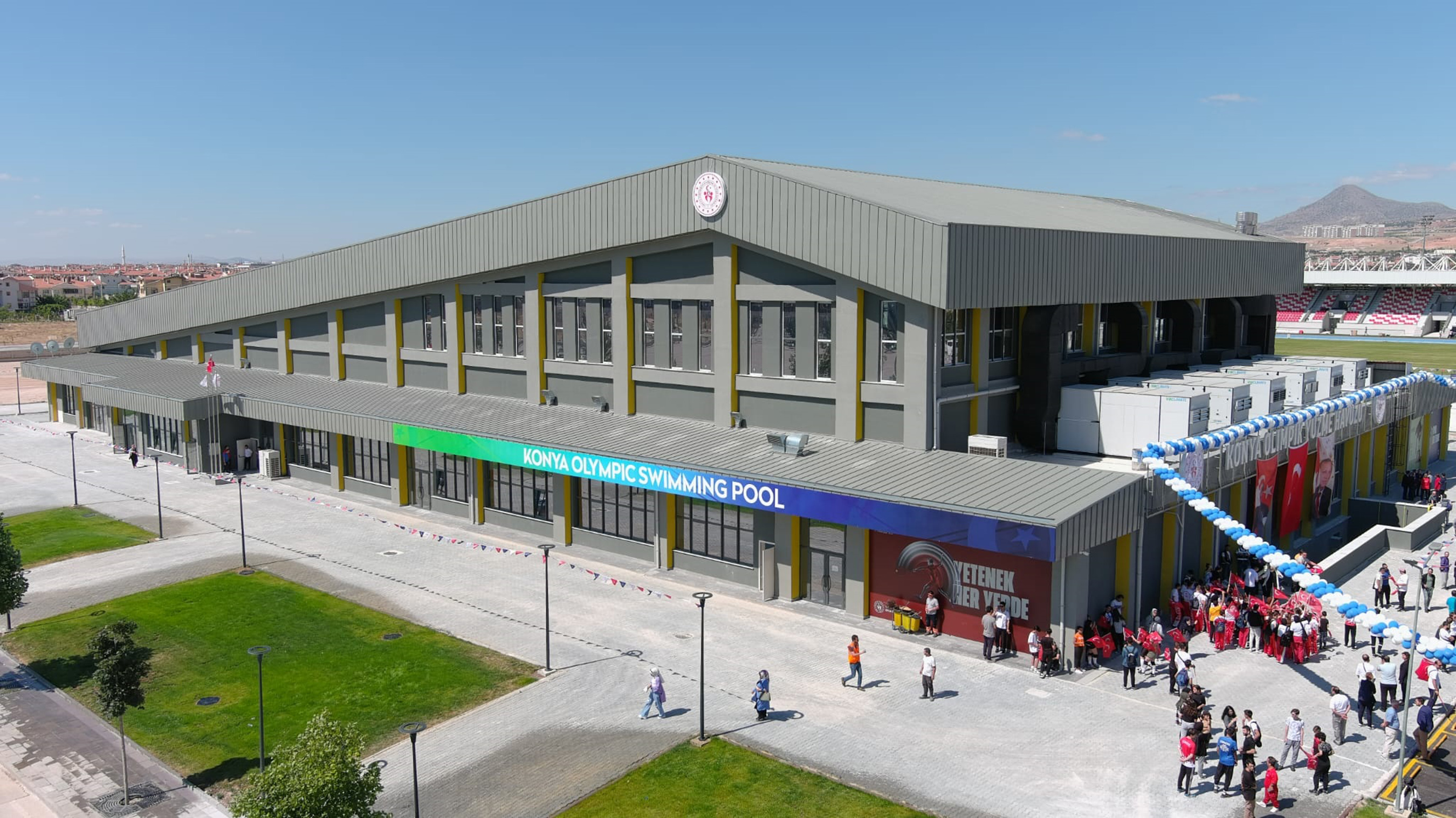 Konya Dev Bir Spor Tesisine Daha Kavuştu