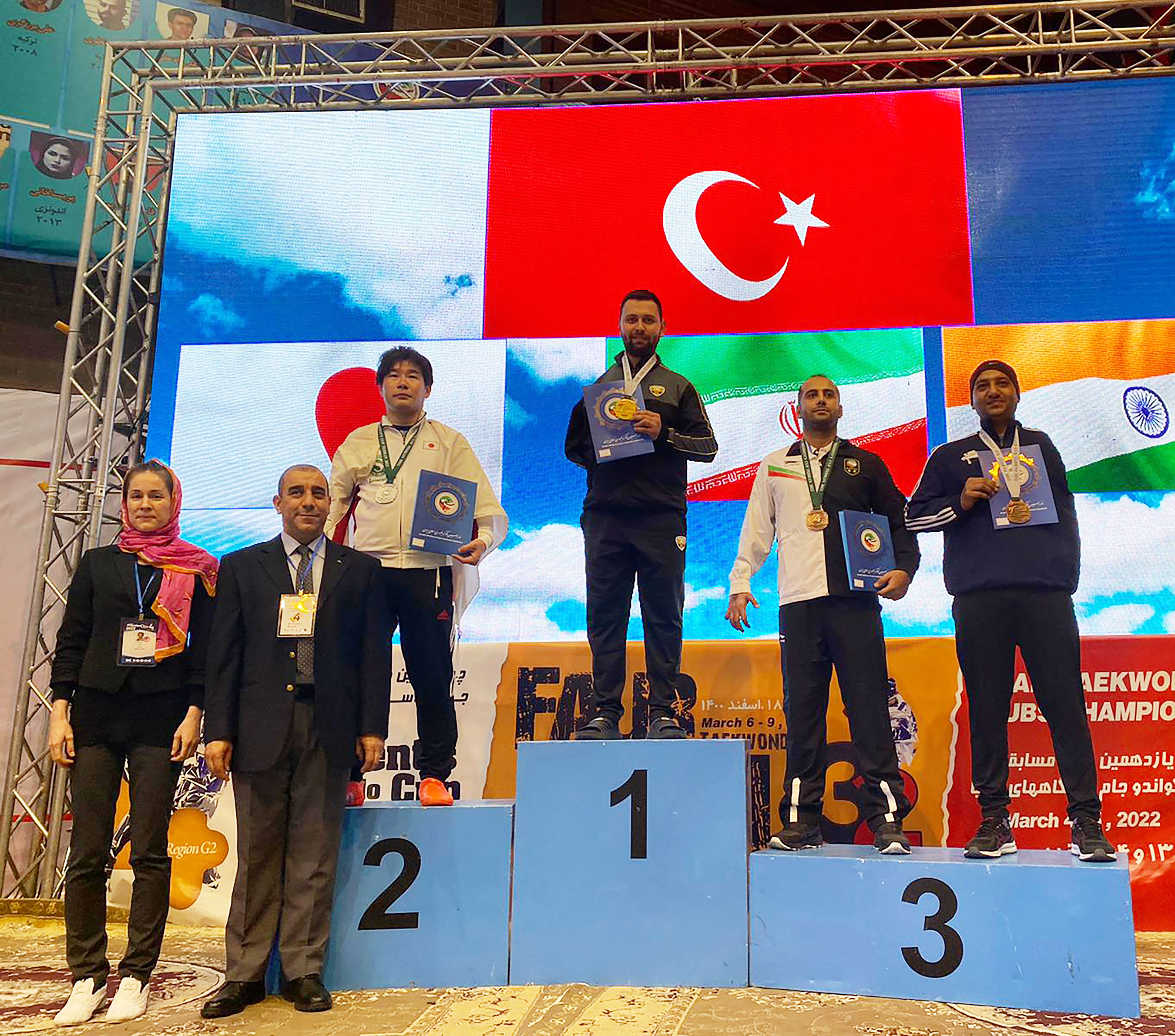 Para Tekvandocumuz İran'da Şampiyonluk Kürsüsüne Çıktı