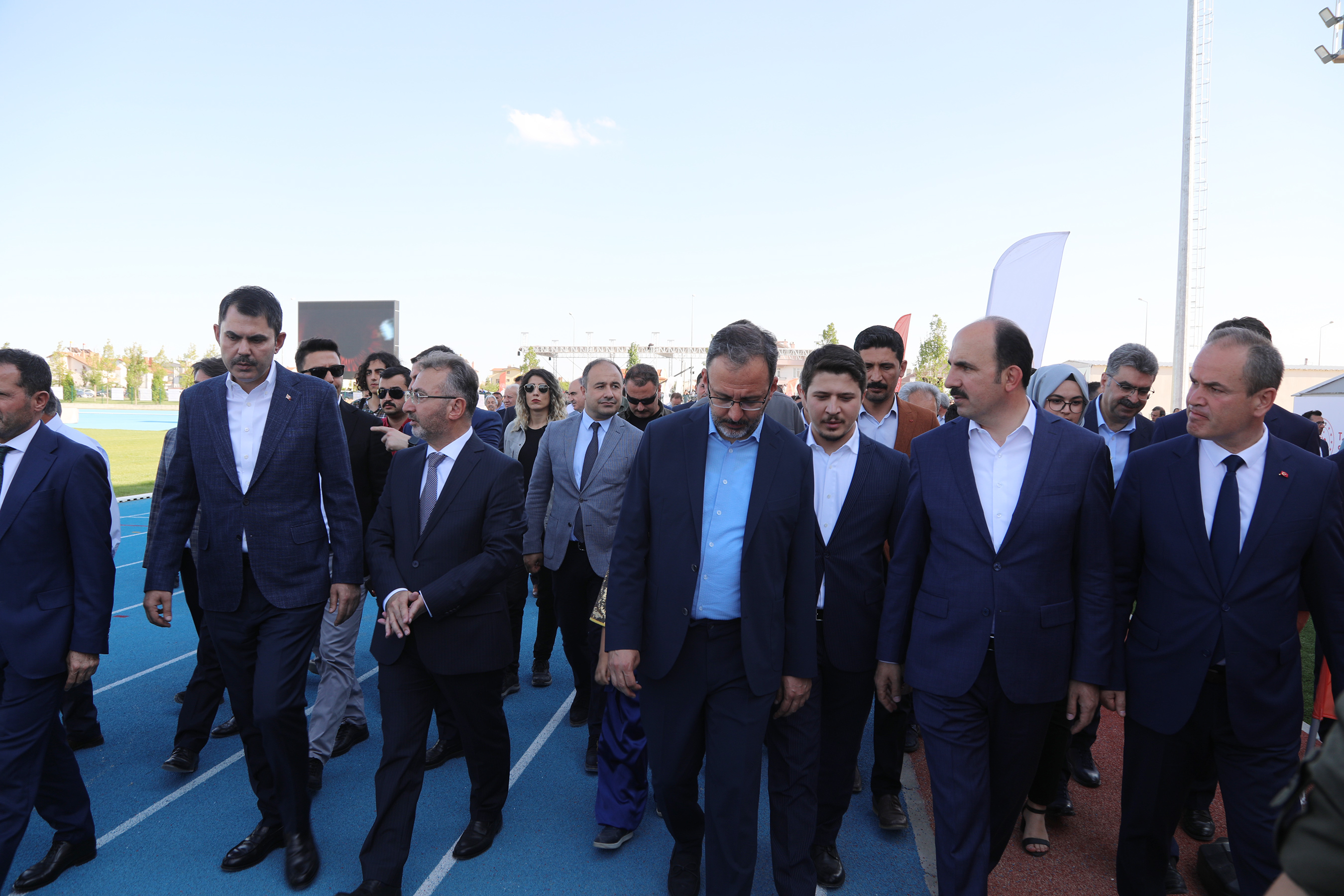 Konya'ya Dünya Standartlarında Atletizm Pistinin Açılışı Yapıldı