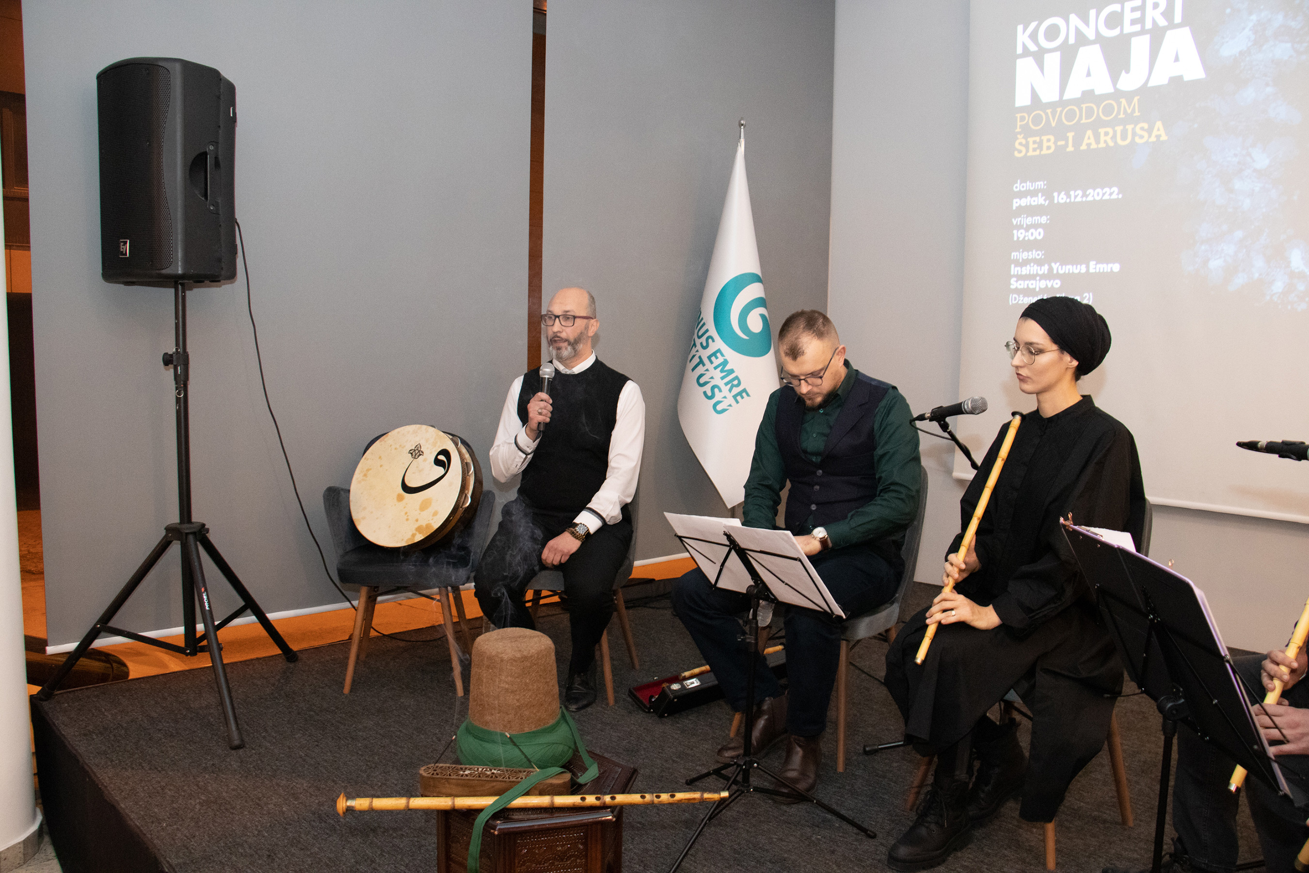Saraybosna KOMEK`te Hz. Mevlana Anıldı