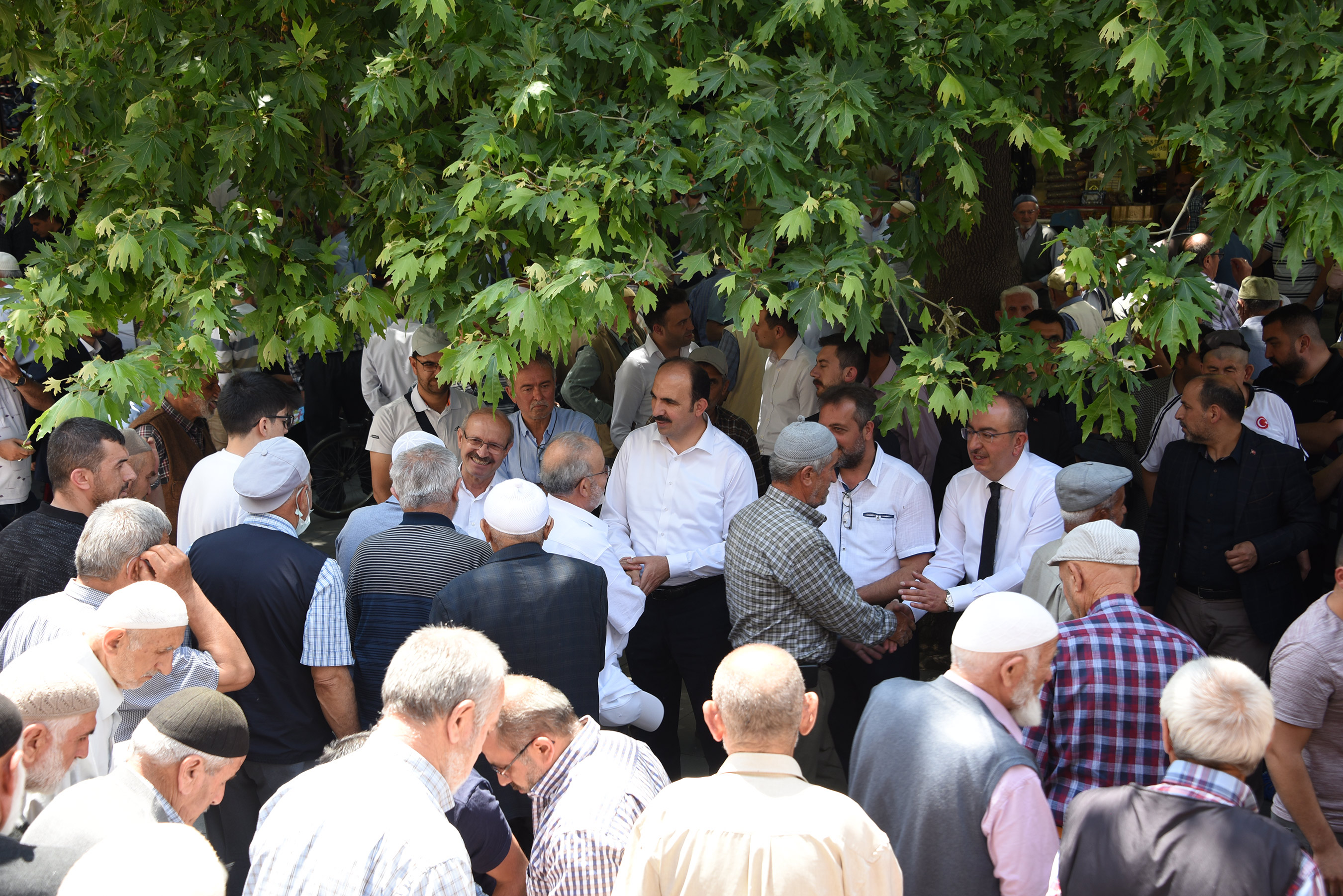 Başkan Altay Kapu Camii'nde Vatandaşlarla Buluştu
