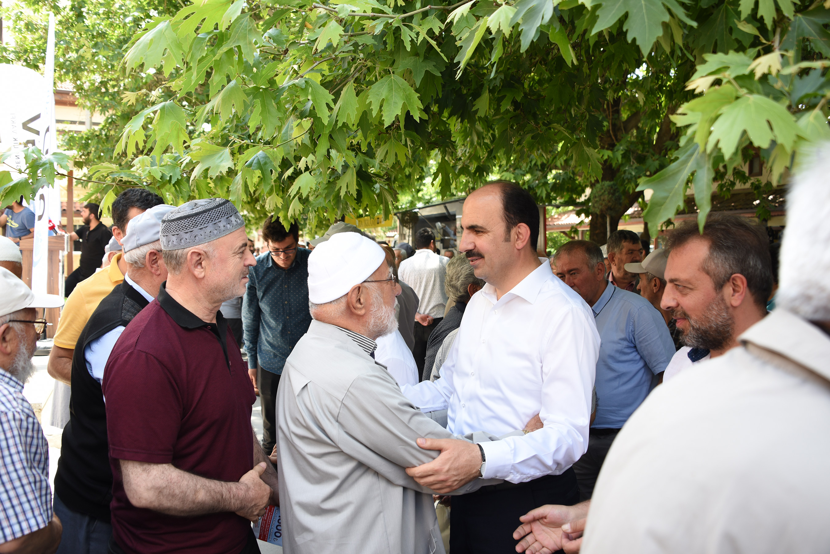 Başkan Altay Kapu Camii'nde Vatandaşlarla Buluştu