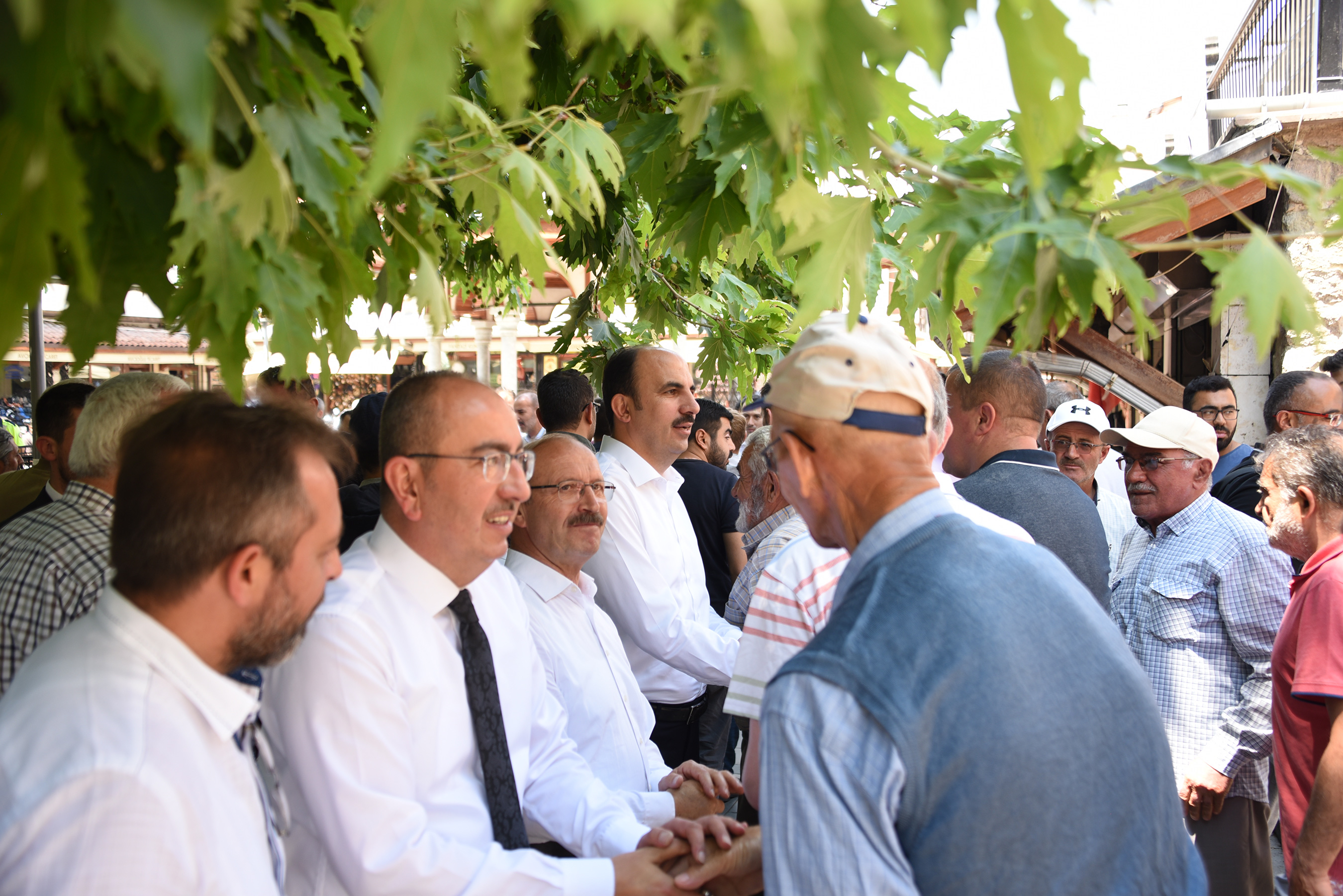 Başkan Altay Kapu Camii'nde Vatandaşlarla Buluştu