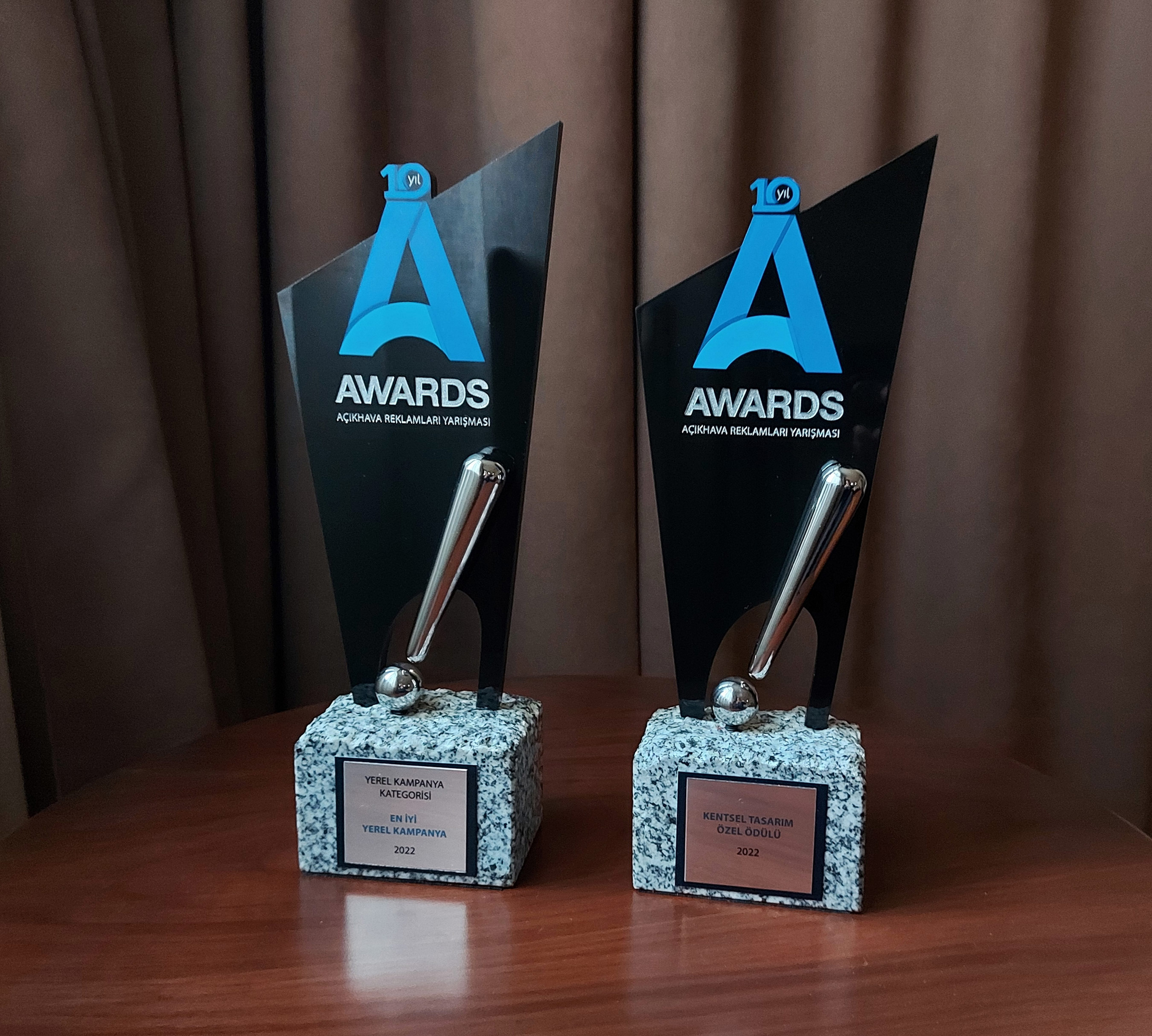A Awards Ödülleri'nde Konya Büyükşehir'e 2 Ödül Birden