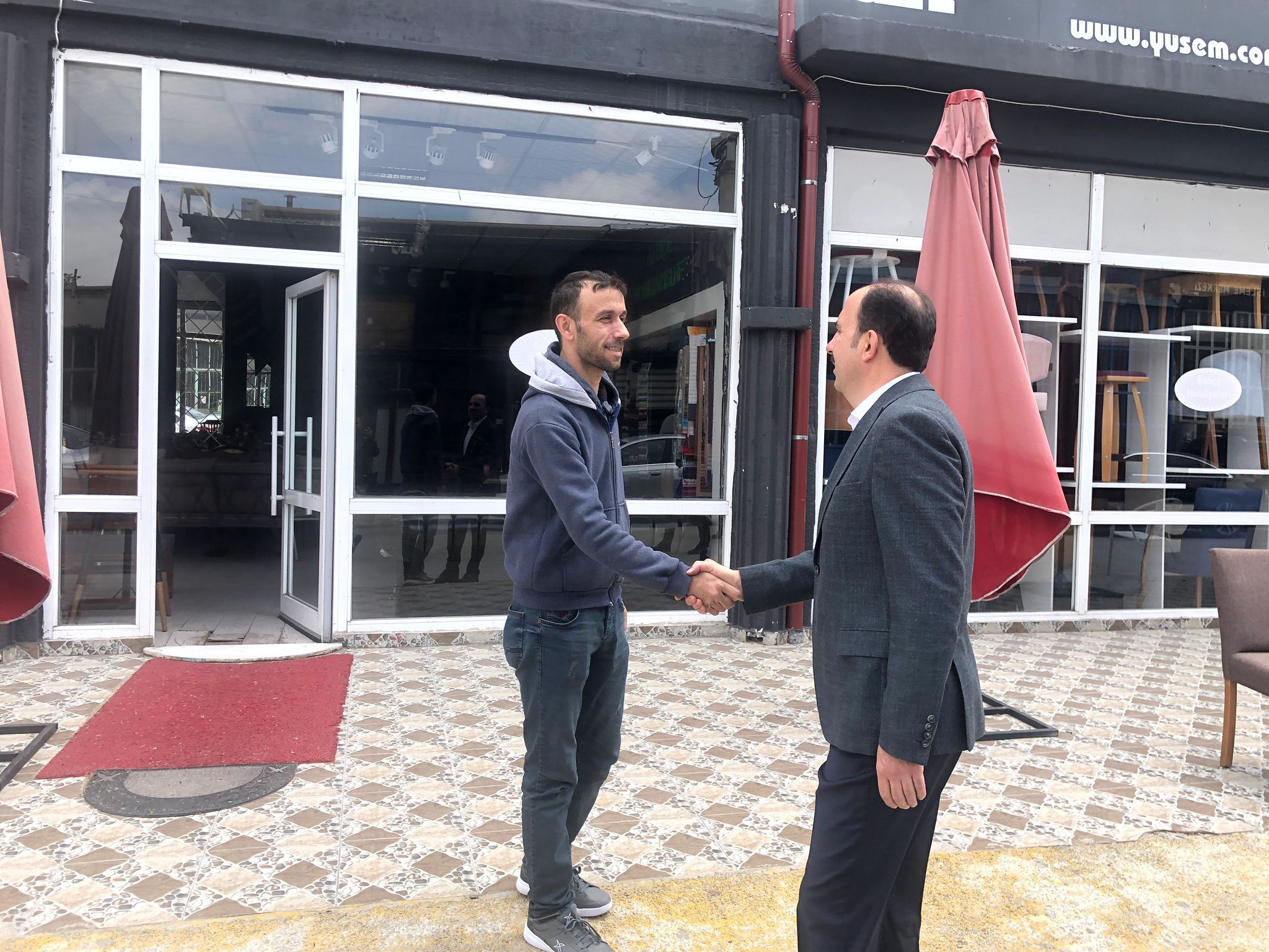 Başkan Altay Bayram Sonrasındaki İlk Cumada Vatandaşlarla Buluştu