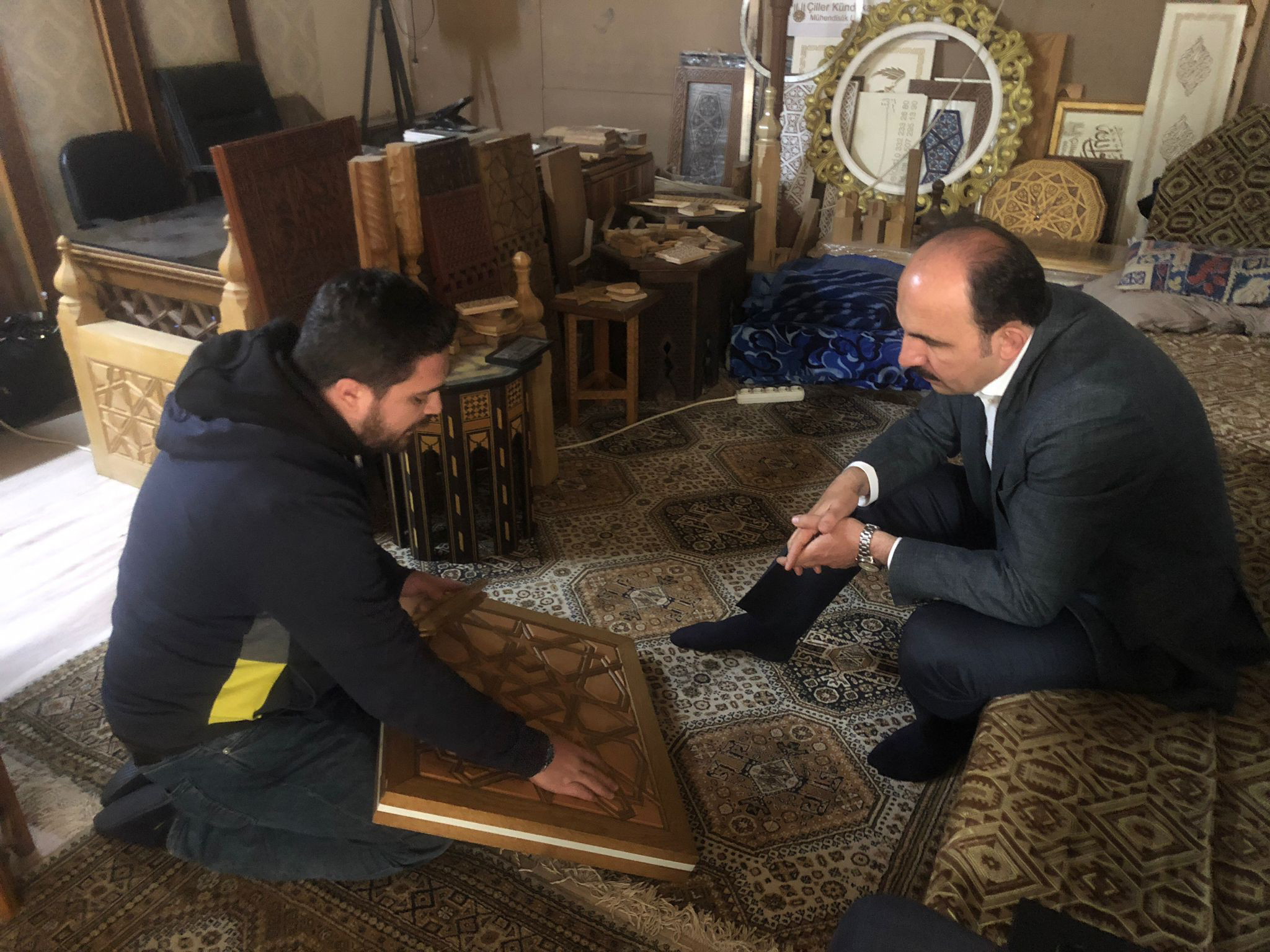 Başkan Altay Bayram Sonrasındaki İlk Cumada Vatandaşlarla Buluştu