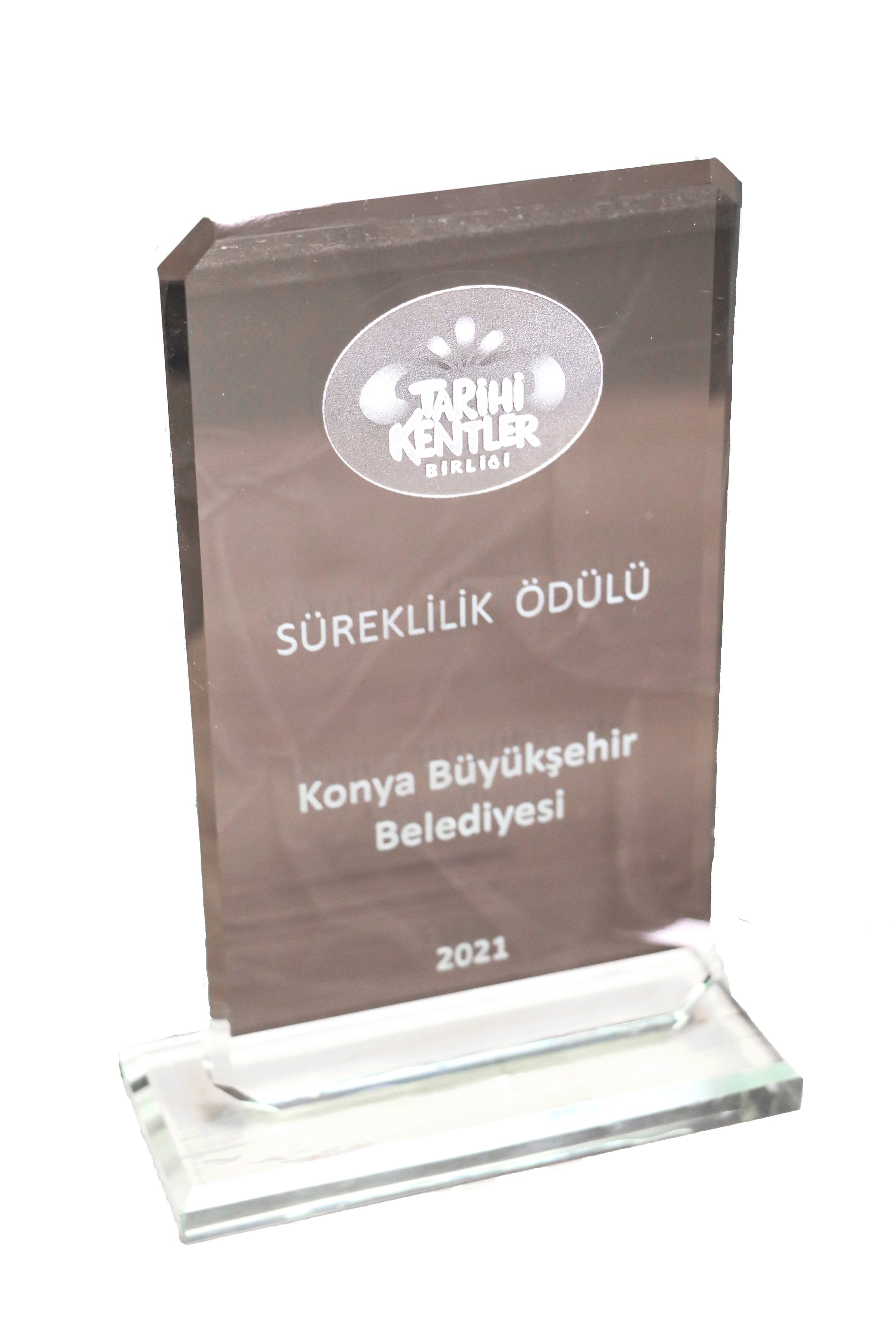 Konya Büyükşehir'e Tarihi Kentler Birliği'nden 'Süreklilik' Ödülü
