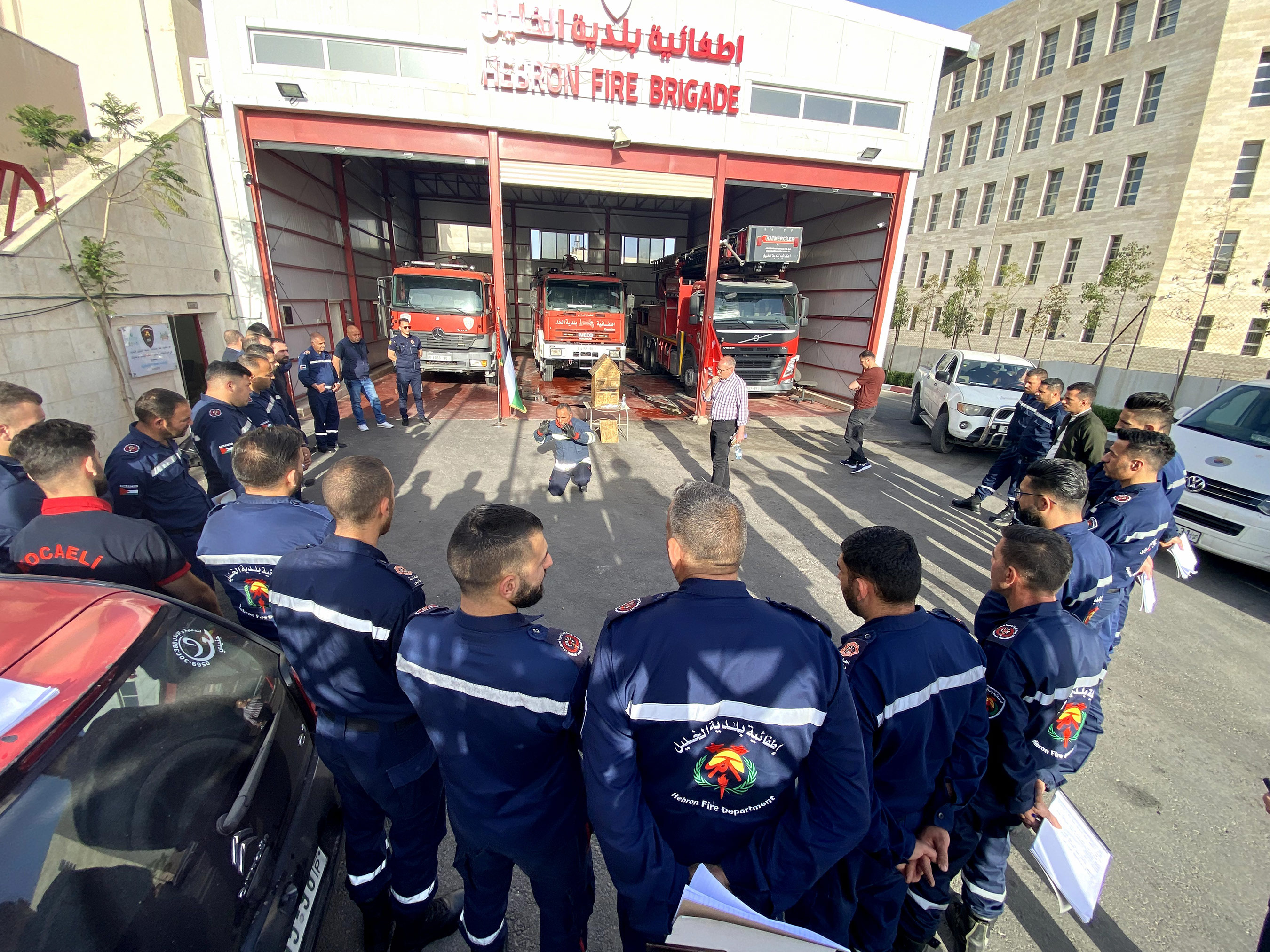 Konya İtfaiyesi Filistin El-Halil İtfaiyecilerine Eğitim Verdi