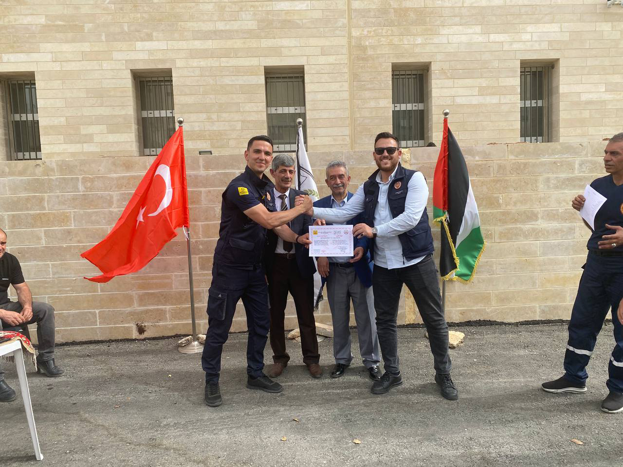 Konya İtfaiyesi Filistin El-Halil İtfaiyecilerine Eğitim Verdi