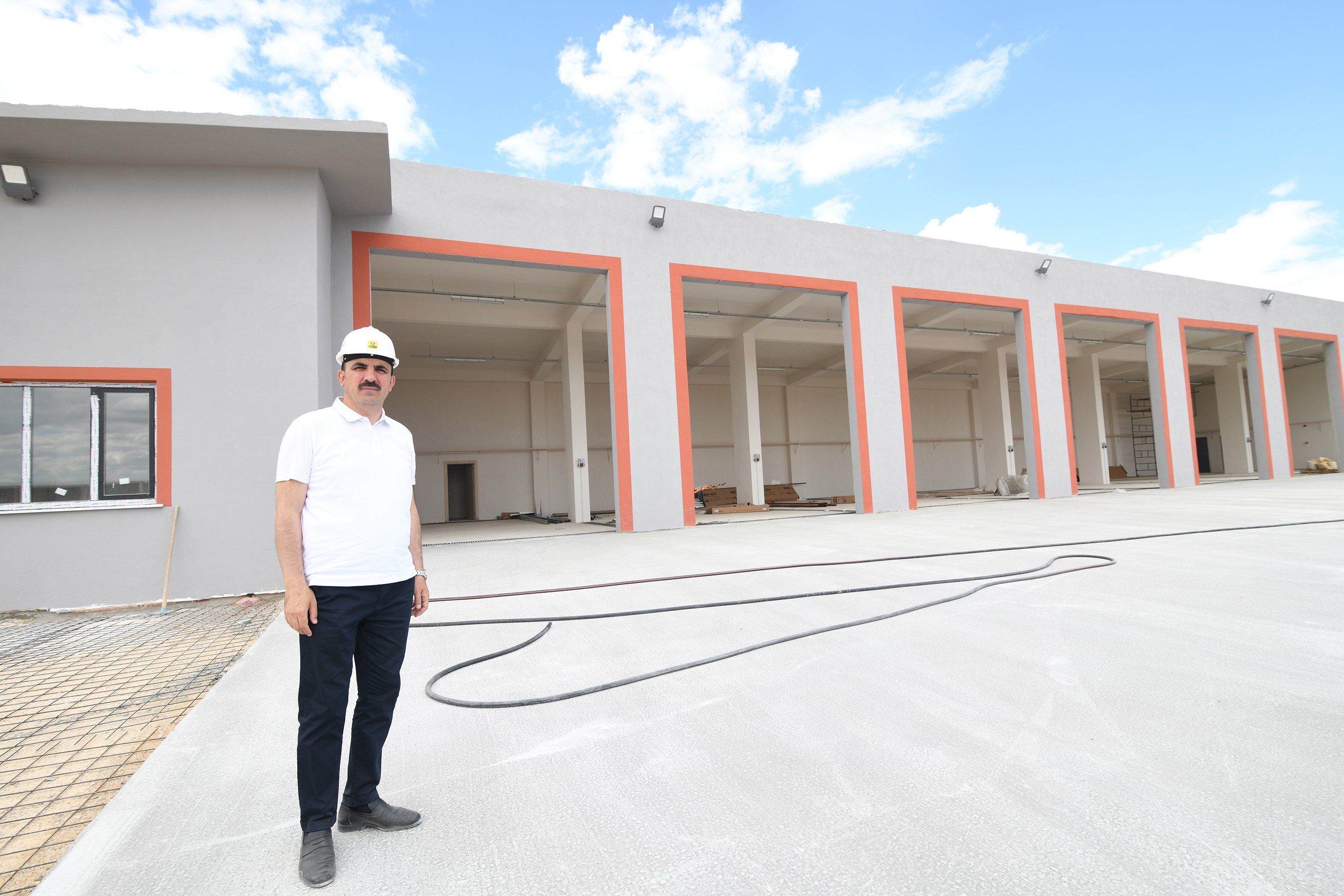 Başkan Altay: 'Sanayi İçin Uzmanlaşmış İtfaiye Merkezimiz Tamamlanmak Üzere'