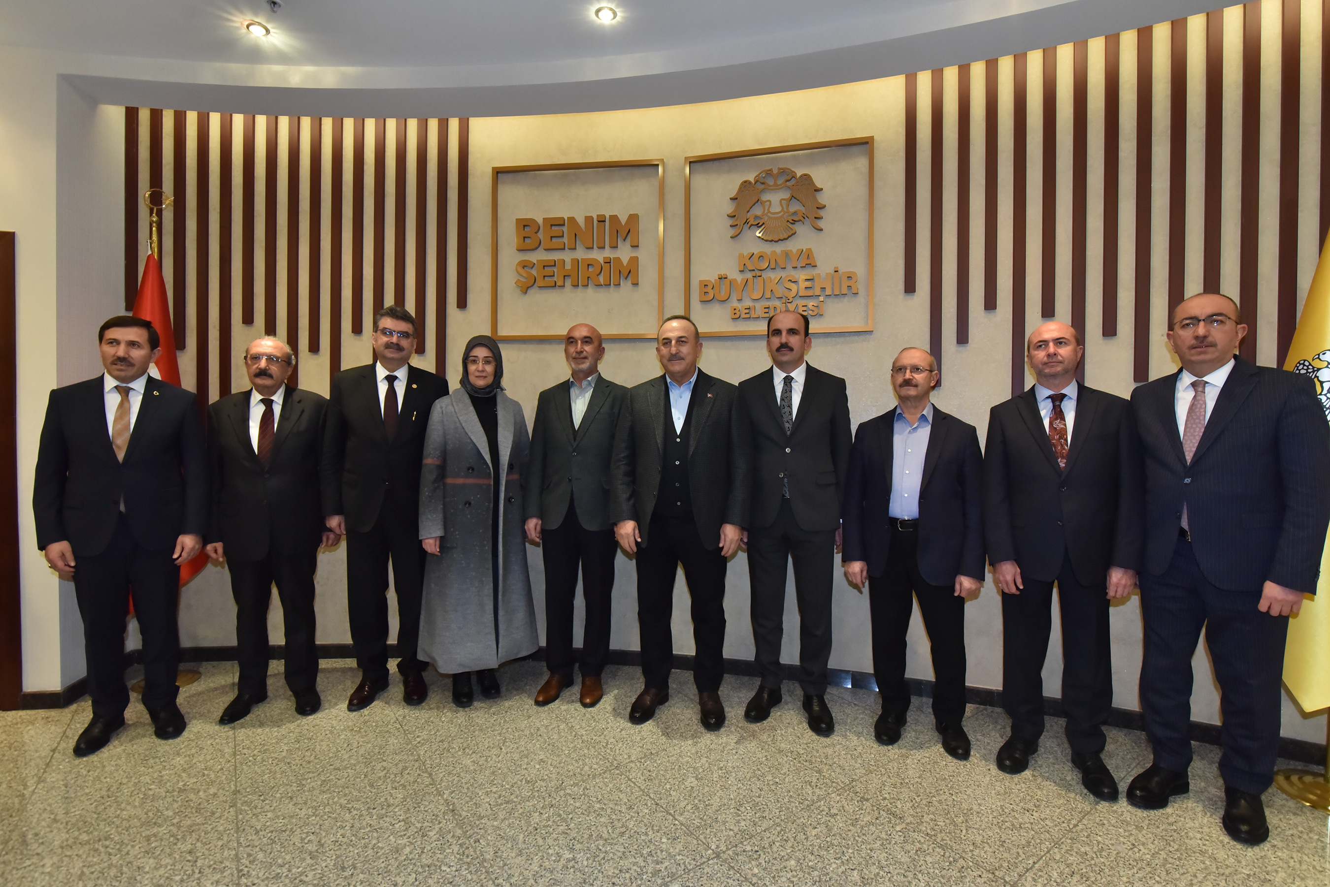 Bakan Çavuşoğlu Yurt Dışı Görevleri İçin Başkan Altay'ı Tebrik Etti