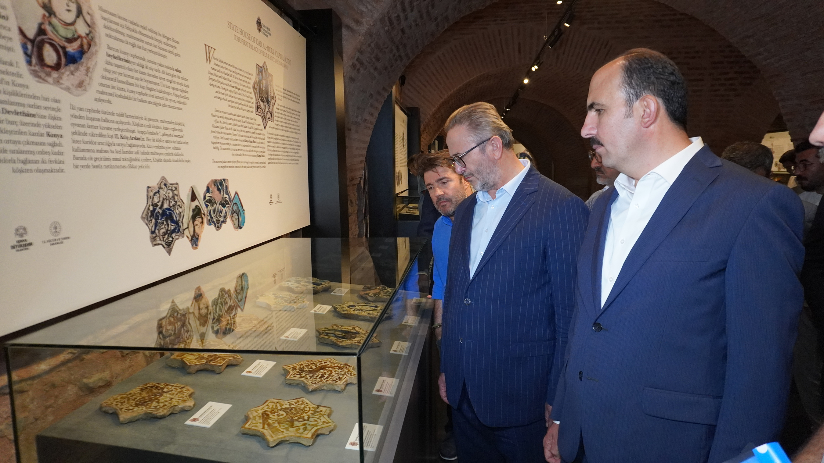 İstanbul'da Açılan 'Darülmülk Konya Selçuklu Sarayları Sergisi' İki Payitahtı Buluşturdu