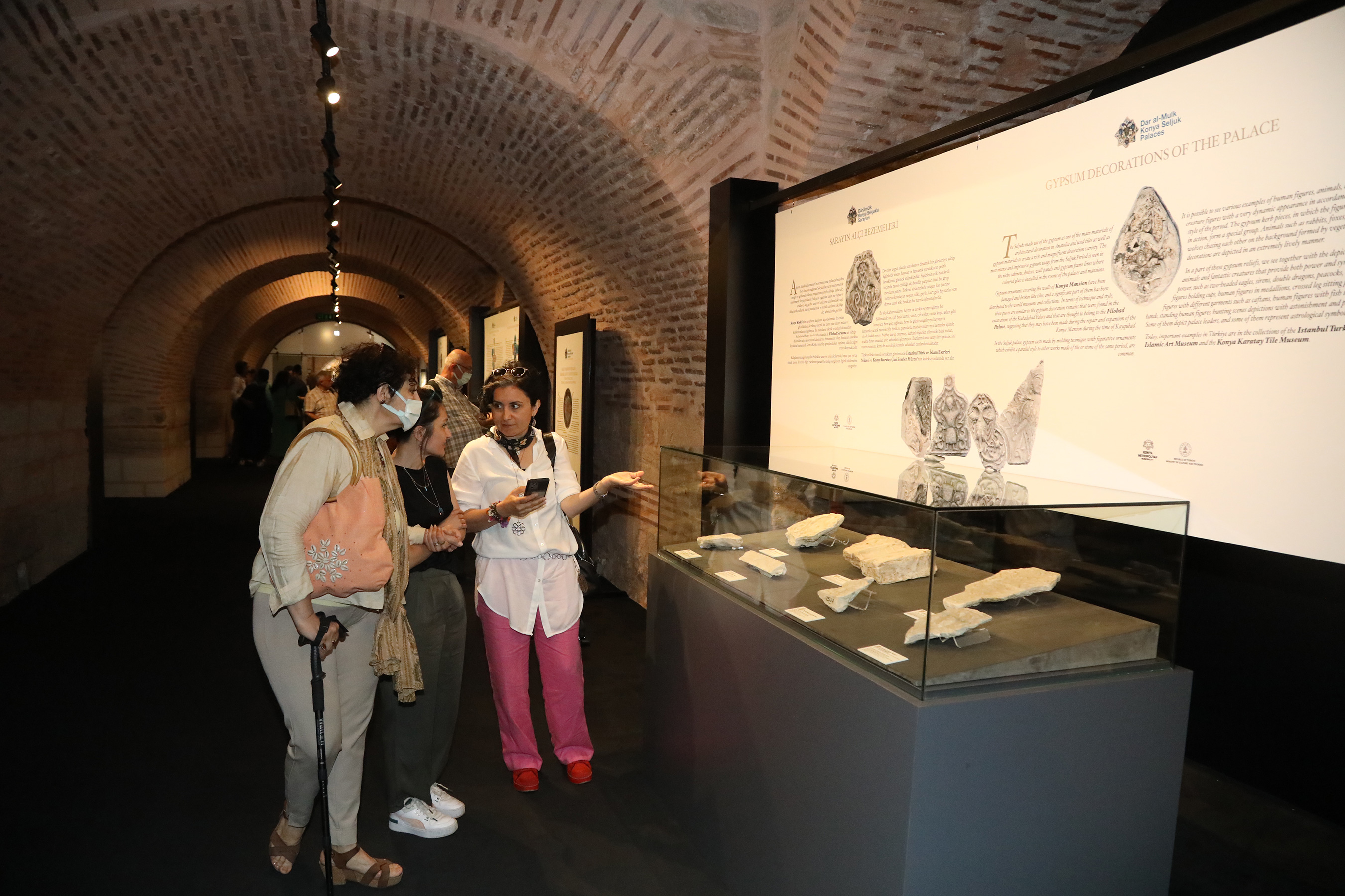 İstanbul'da Açılan 'Darülmülk Konya Selçuklu Sarayları Sergisi' İki Payitahtı Buluşturdu