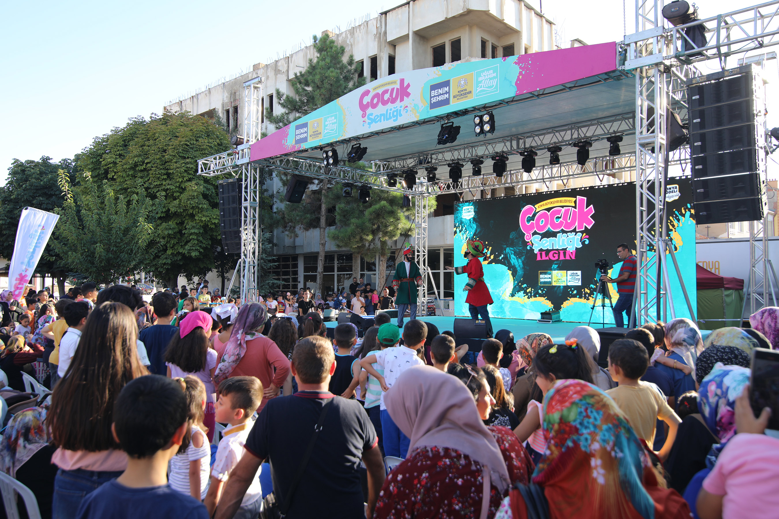 'Çocuk Günleri'nde Ilgınlı Çocuklar Gönüllerince Eğlendi