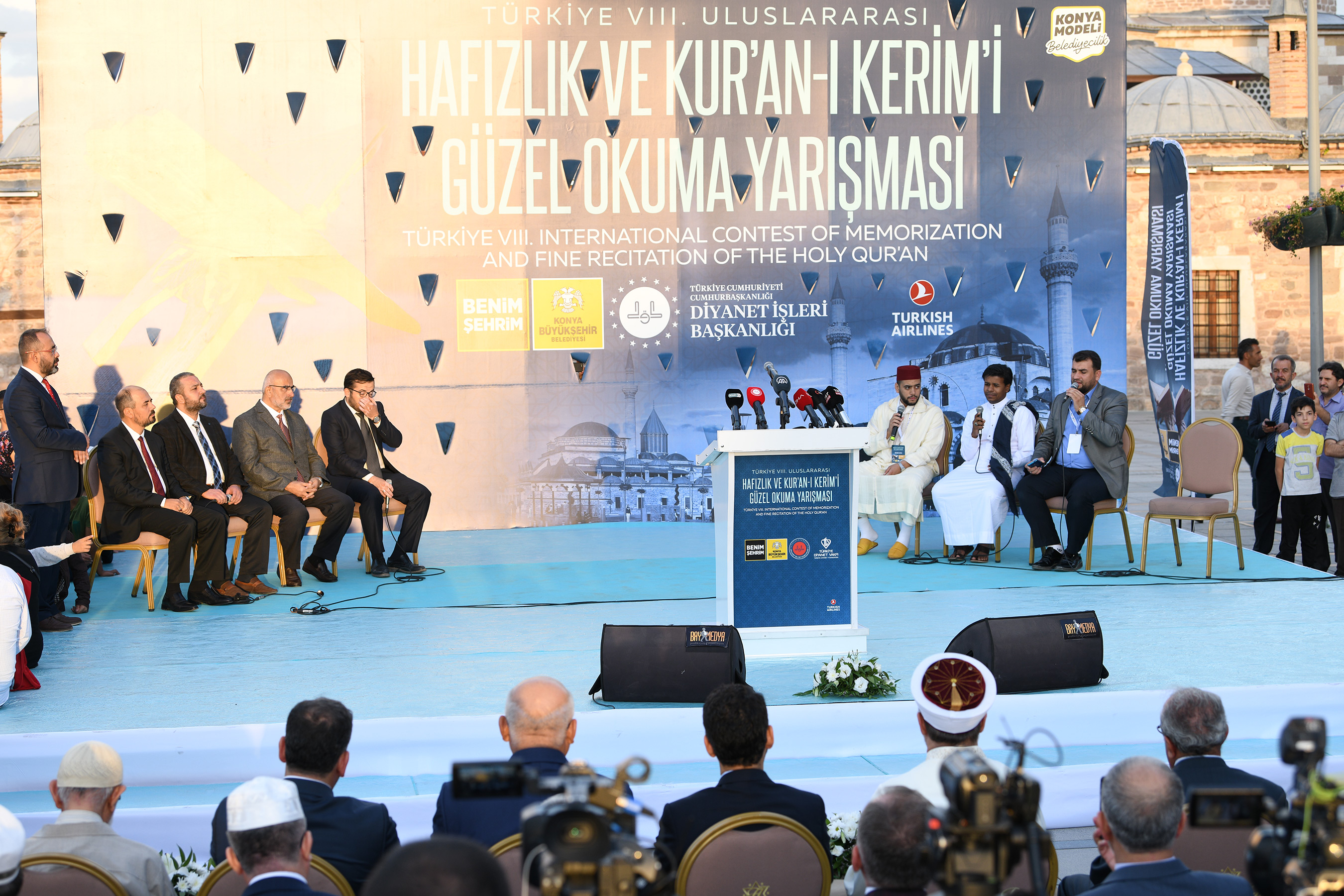 Uluslararası Hafızlık ve Kur'an-ı Kerim'i Güzel Okuma Yarışması Konya'da Başladı