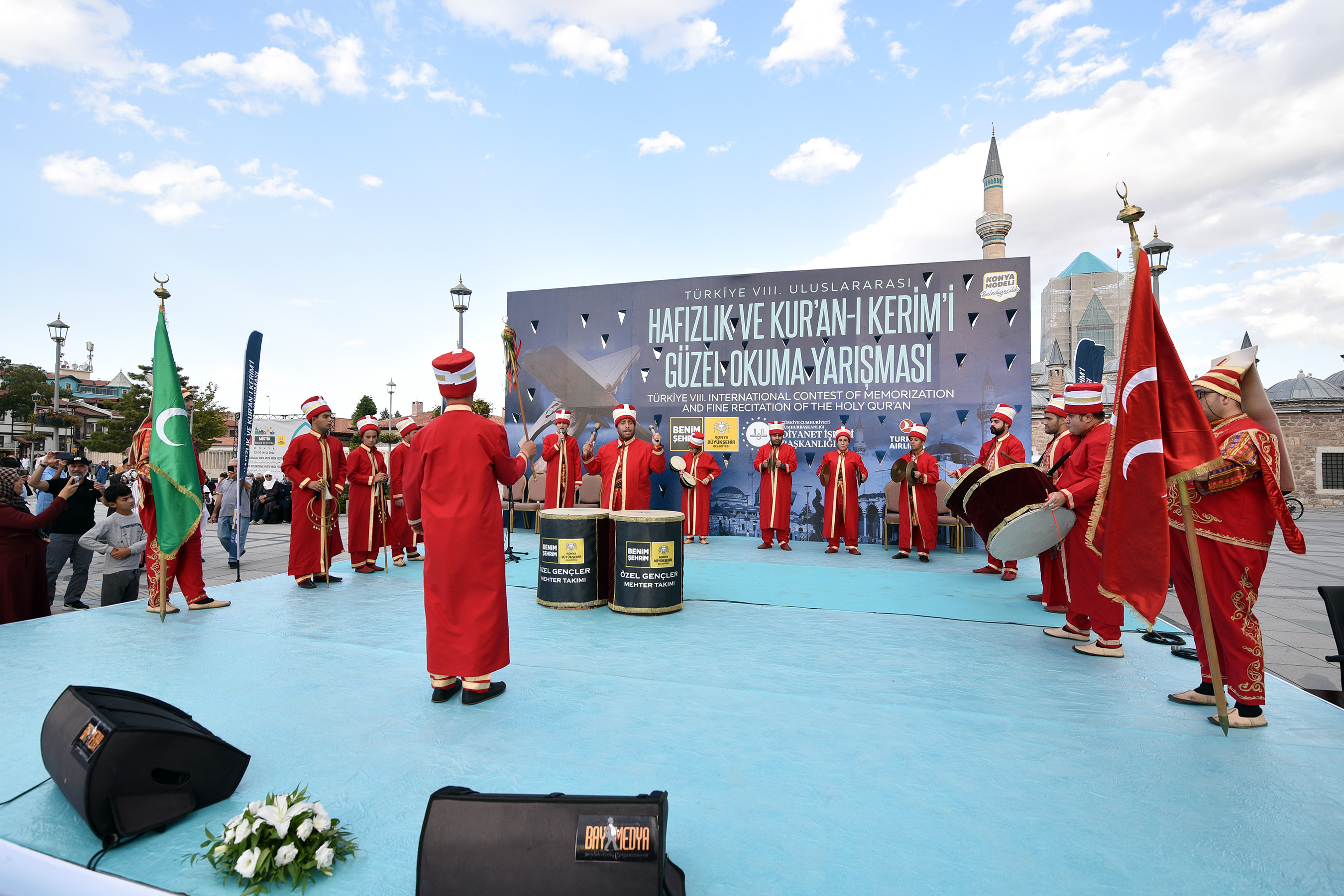 Uluslararası Hafızlık ve Kur'an-ı Kerim'i Güzel Okuma Yarışması Konya'da Başladı