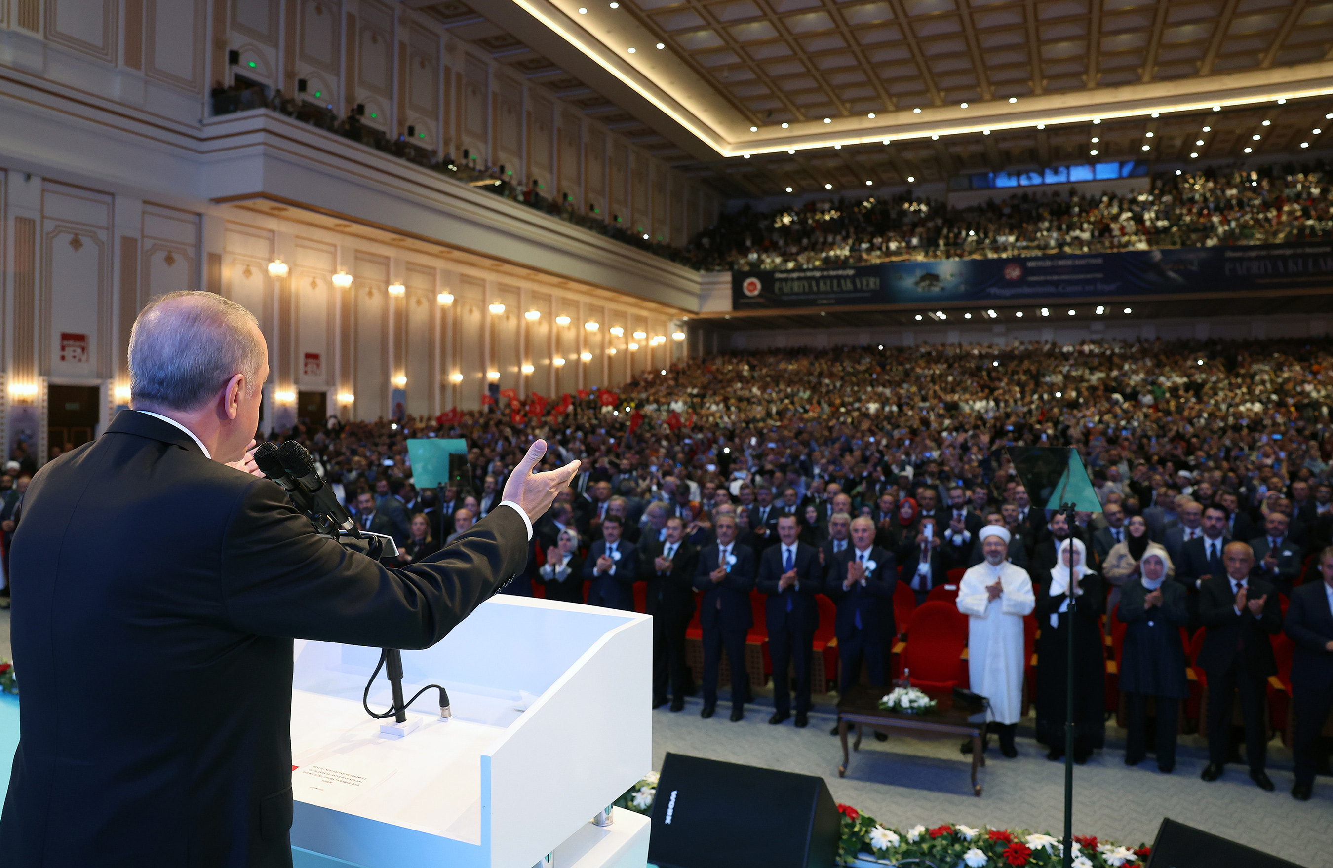 Cumhurbaşkanı Erdoğan Konya Büyükşehir'in Desteğiyle Yapılan Uluslararası Yarışmanın Ödüllerini Verdi