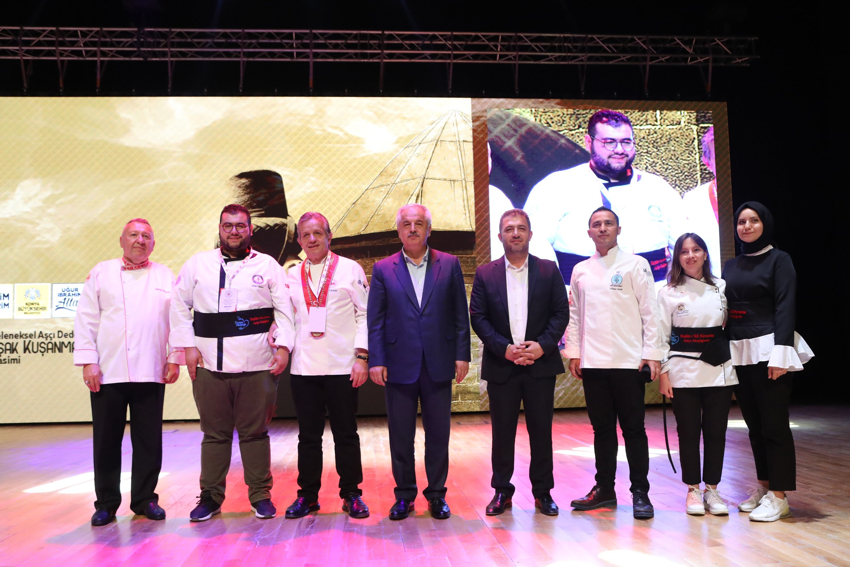 Gastronominin Merkezi Konya'da Aşçılar Kuşak Kuşandı 