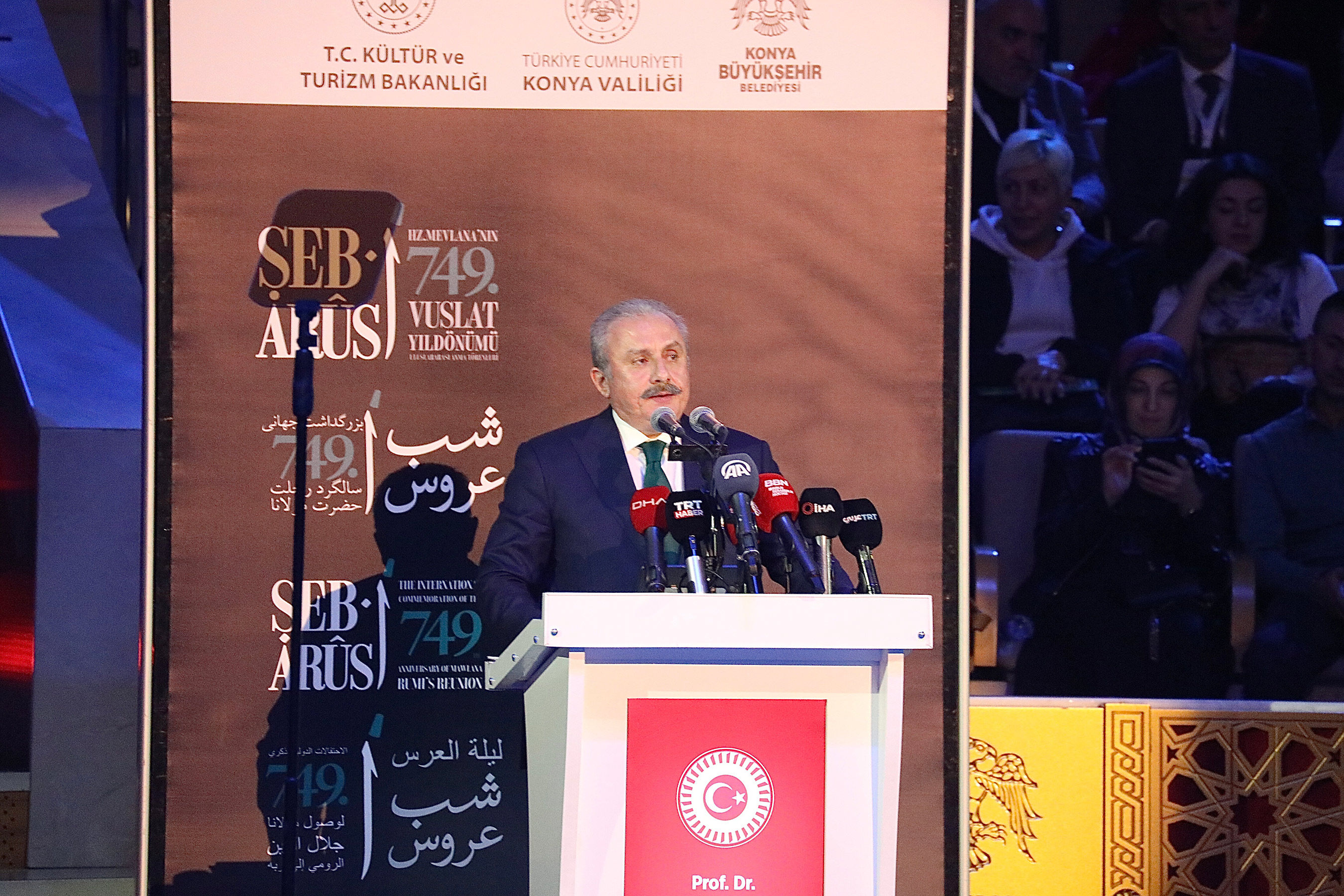 Hz. Mevlana'nın 749. Vuslat Yıldönümü Anma Etkinlikleri Şeb-i Arus ile Sona Erdi
