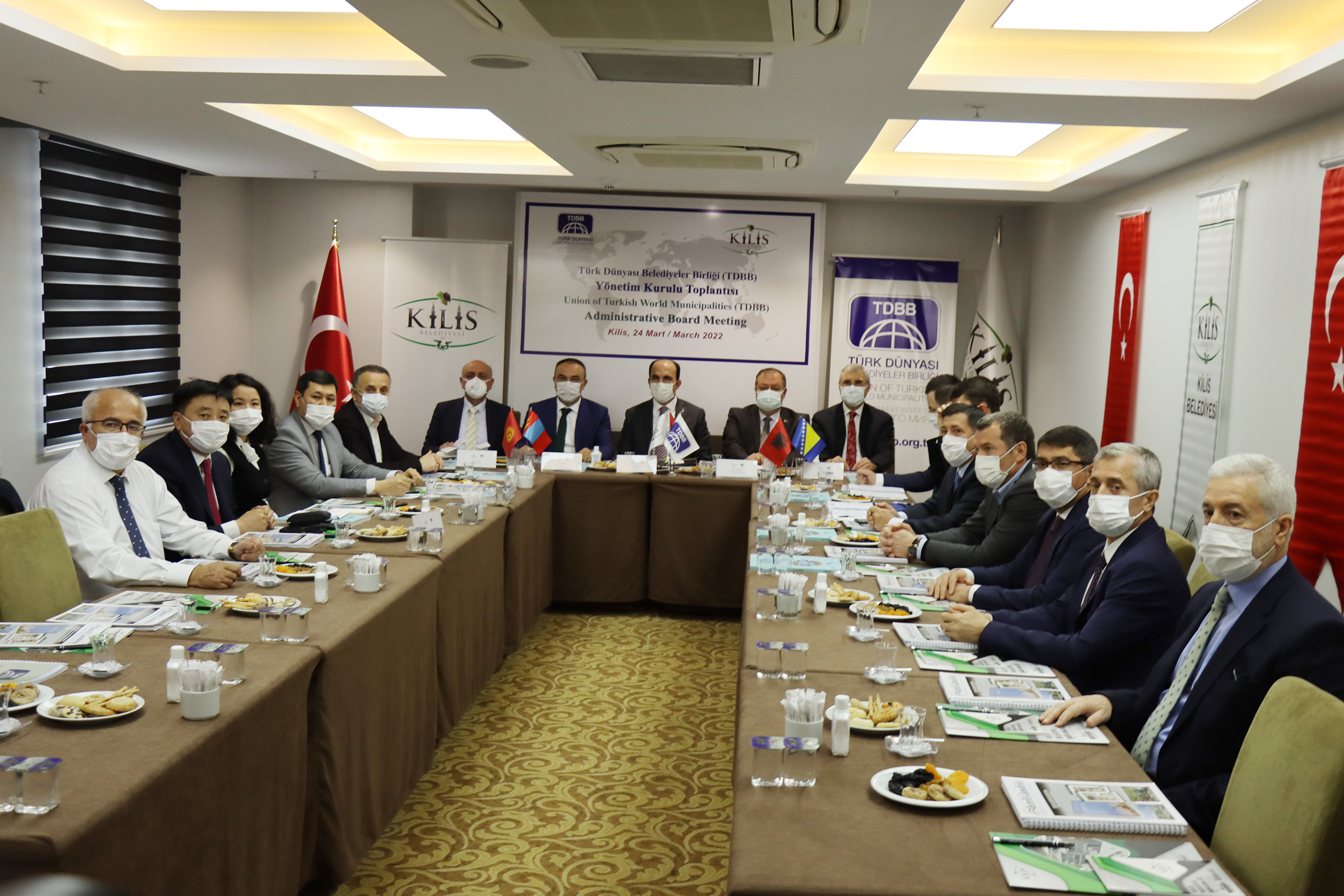 Başkan Altay TDBB Yönetim Kurulu Toplantısı'na Katıldı