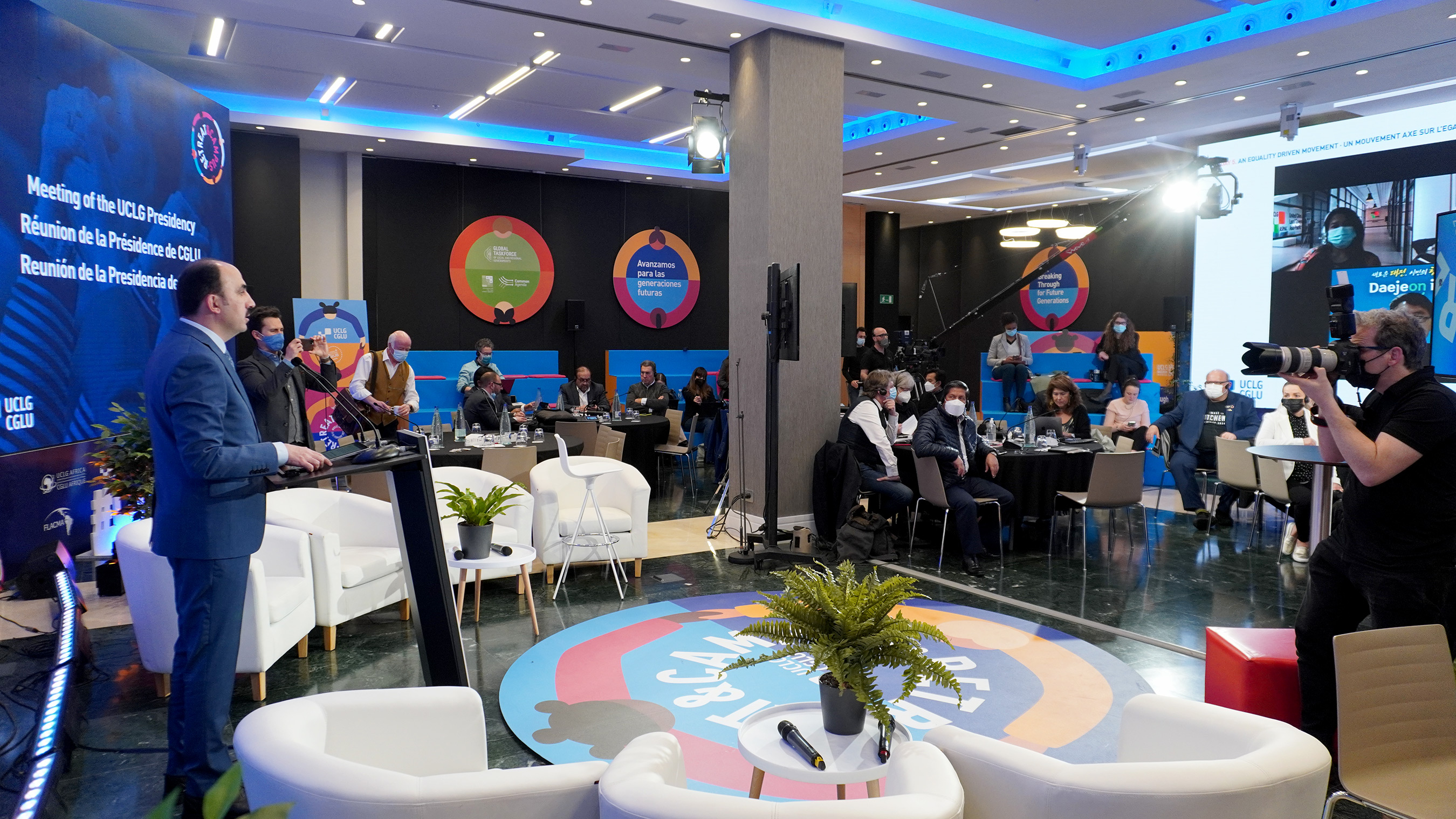 UCLG Eş Başkanı Altay Dünyaya Barış Çağrısında Bulundu
