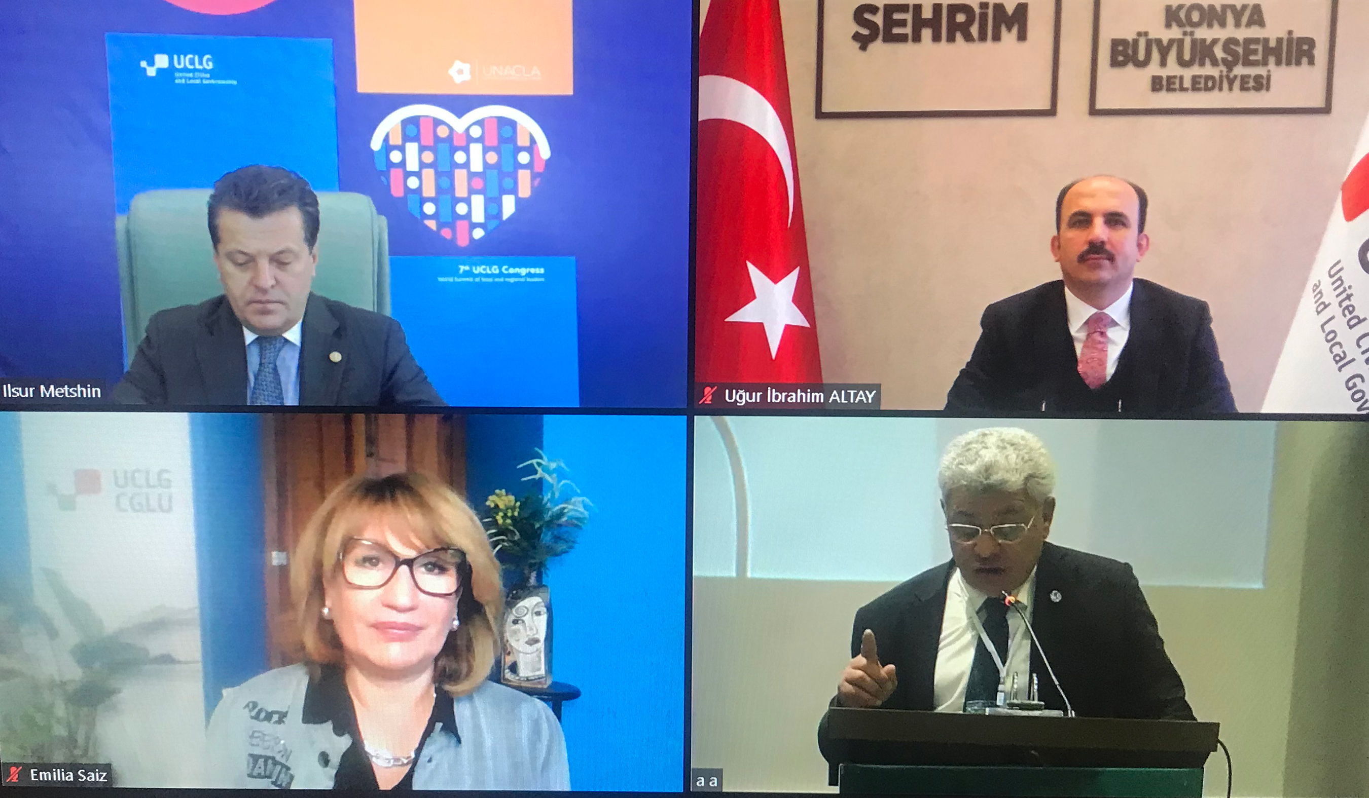 Başkan Altay: 'Şehirlerin Günümüz Diplomasisindeki Etkinlikleri Giderek Artıyor'