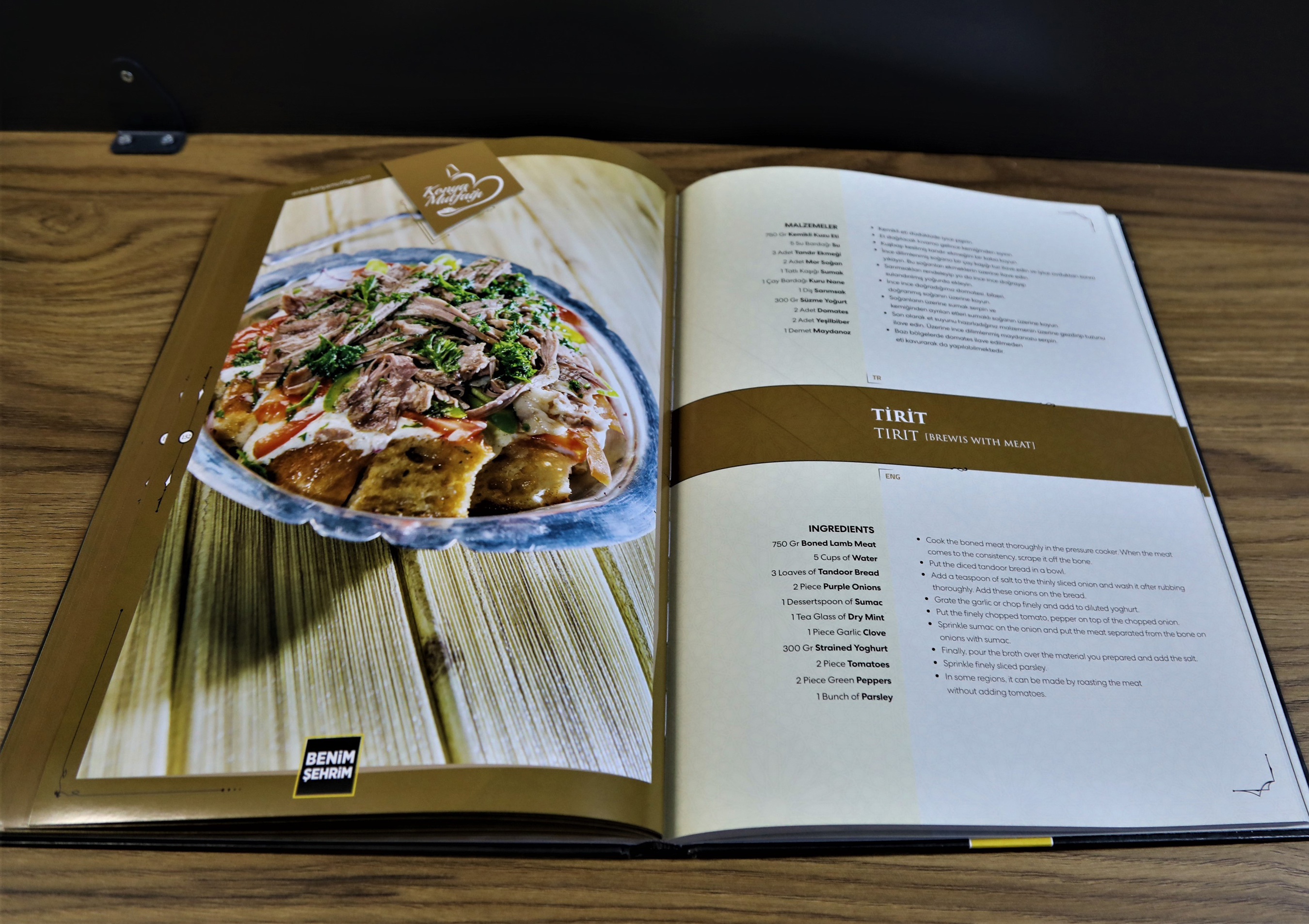 Konya Büyükşehir'e Uluslararası Gastronomi Kitabı Ödülü