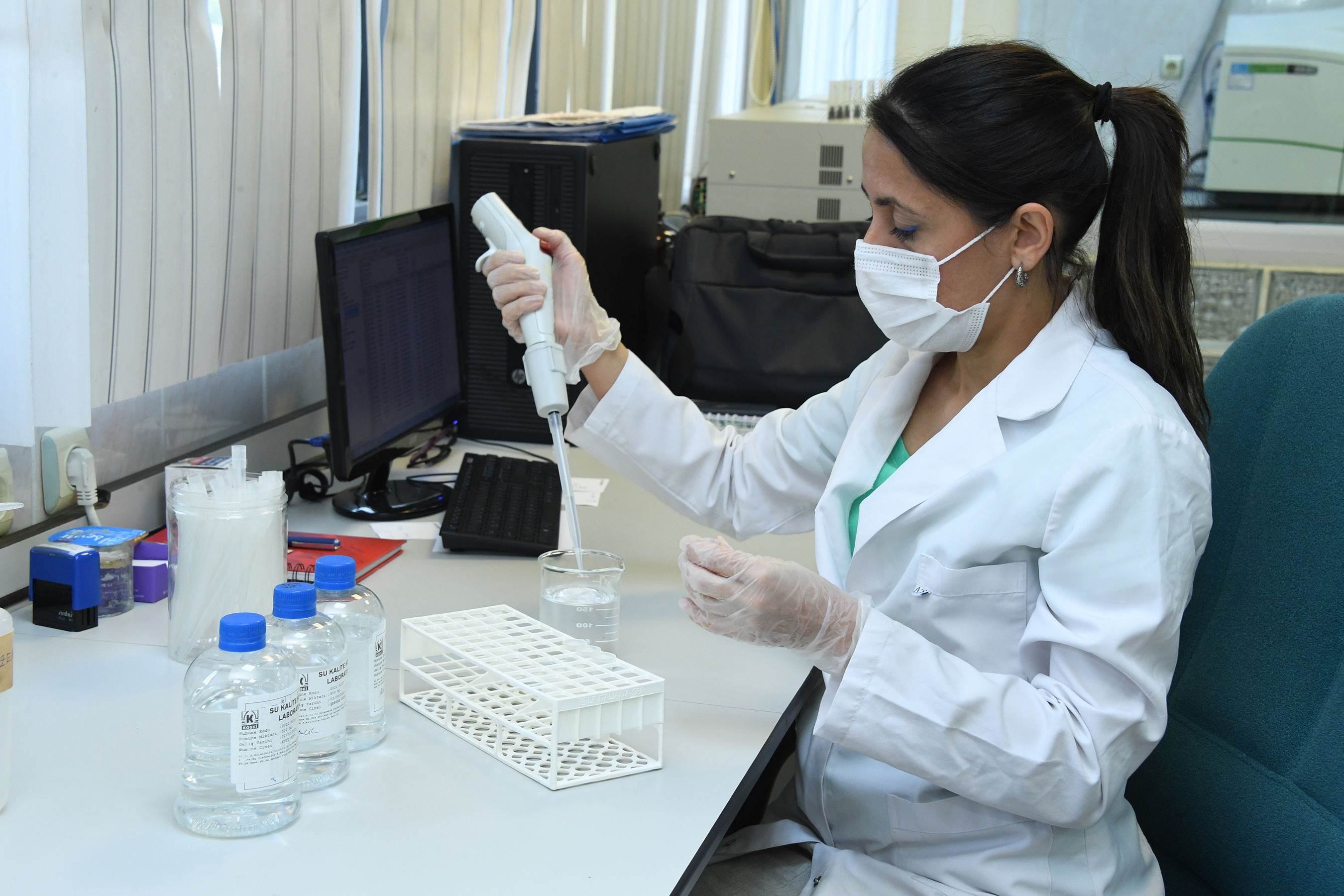 KOSKİ Laboratuvarında 1 Yılda 9.2 Bin Su Numunesi Analiz Edildi