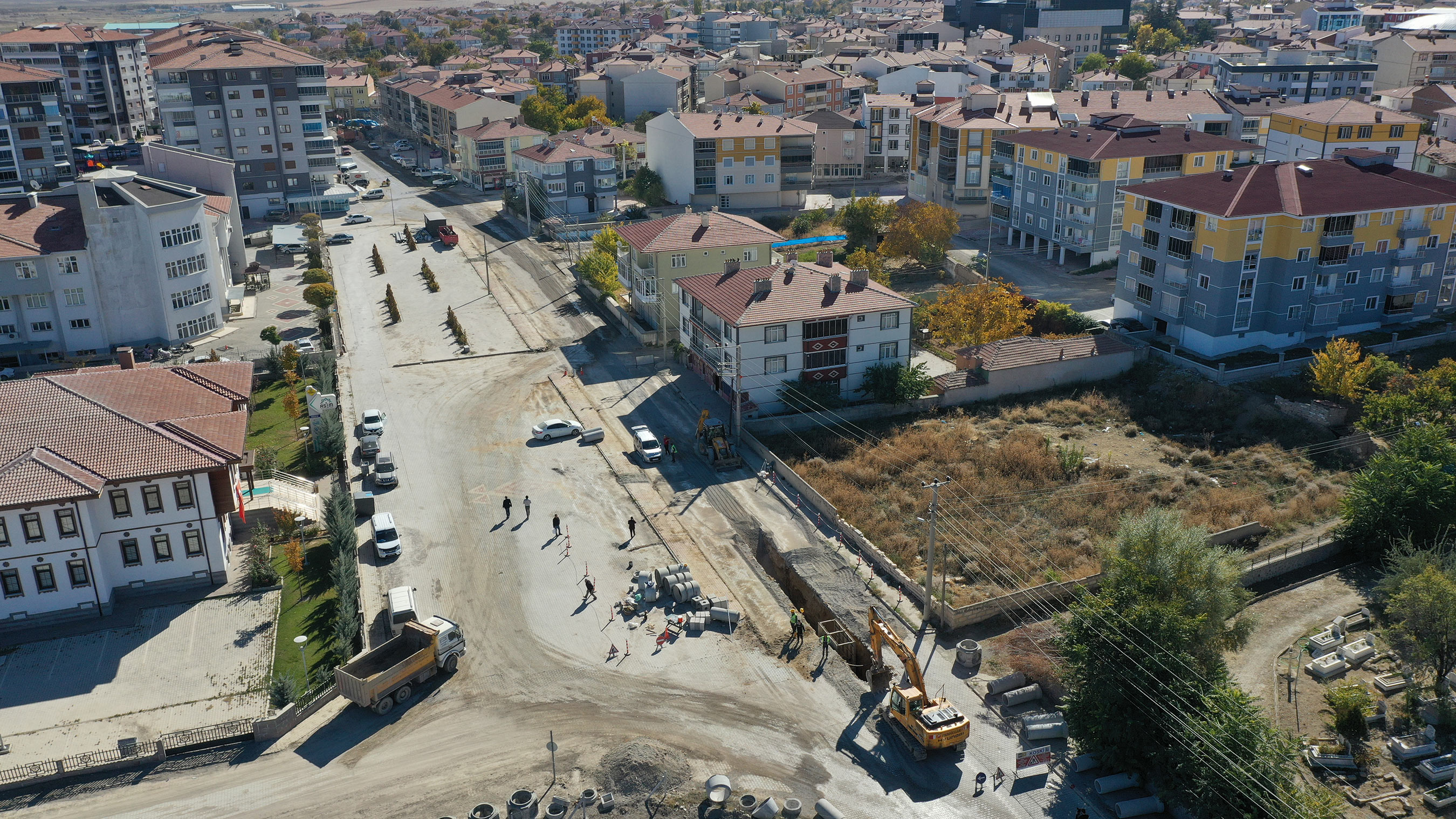 Kulu'da Kanalizasyon Şebeke Hatları Islah Ediliyor