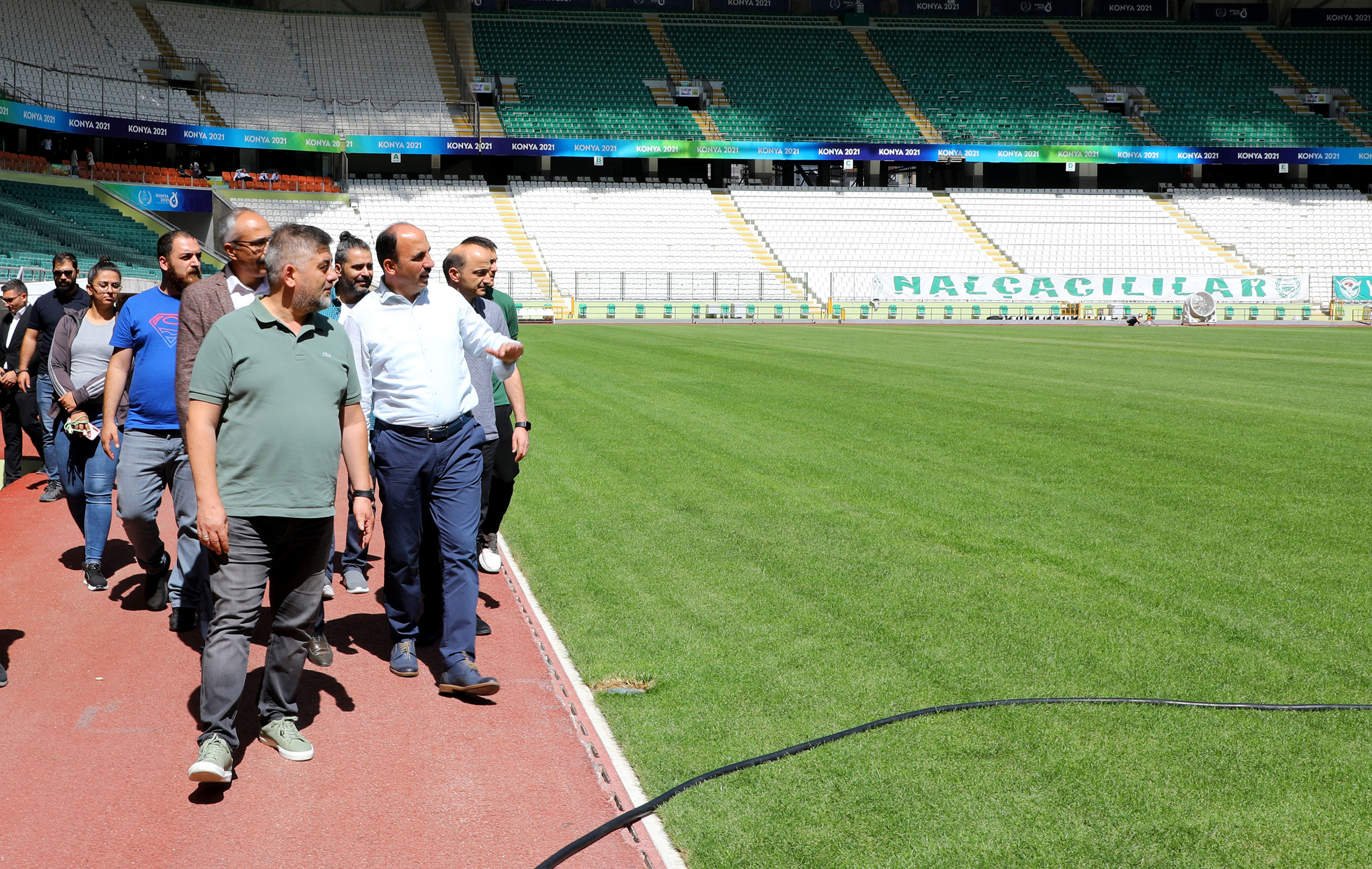 Başkan Altay: 'Stadyumdaki Çalışmaları Bir Hafta İçinde Tamamlayacağız'