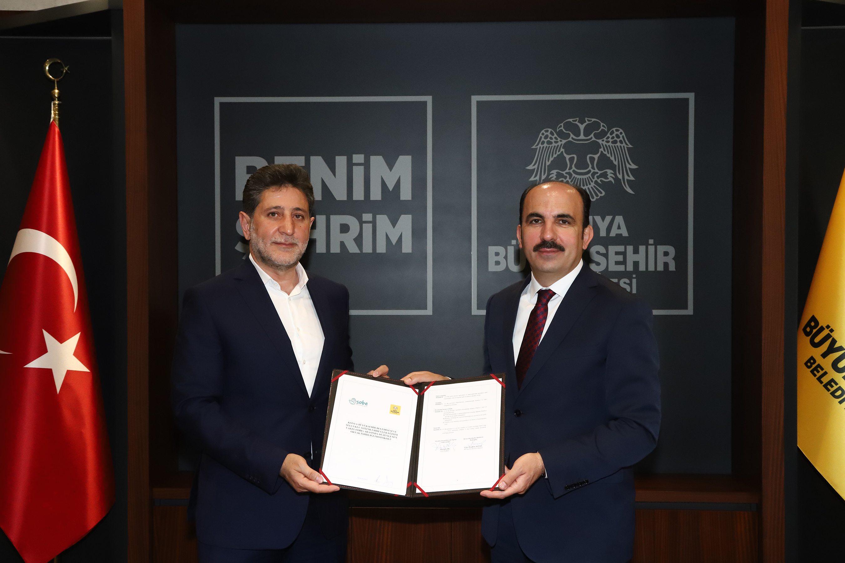 Konya Büyükşehir Belediyesi ve SOBE Arasında İşbirliği Protokolü İmzalandı 