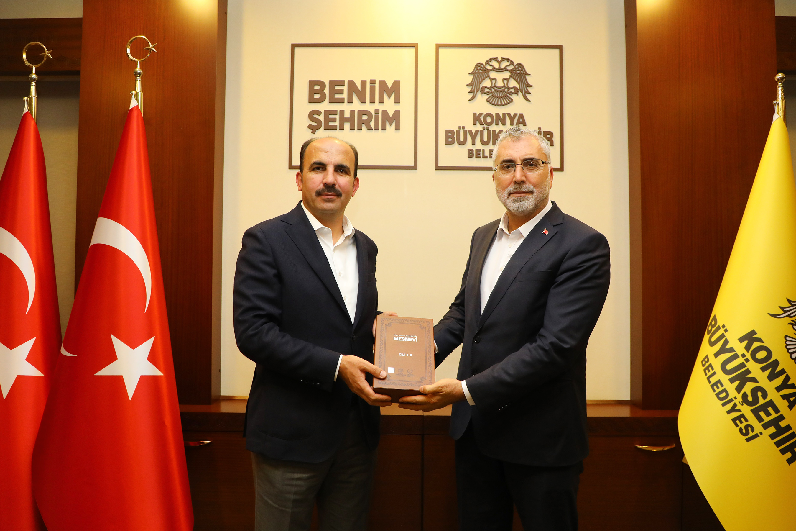 Cumhurbaşkanlığı Sosyal Politikalar Kurulu Başkan Altay'ı Ziyaret Etti