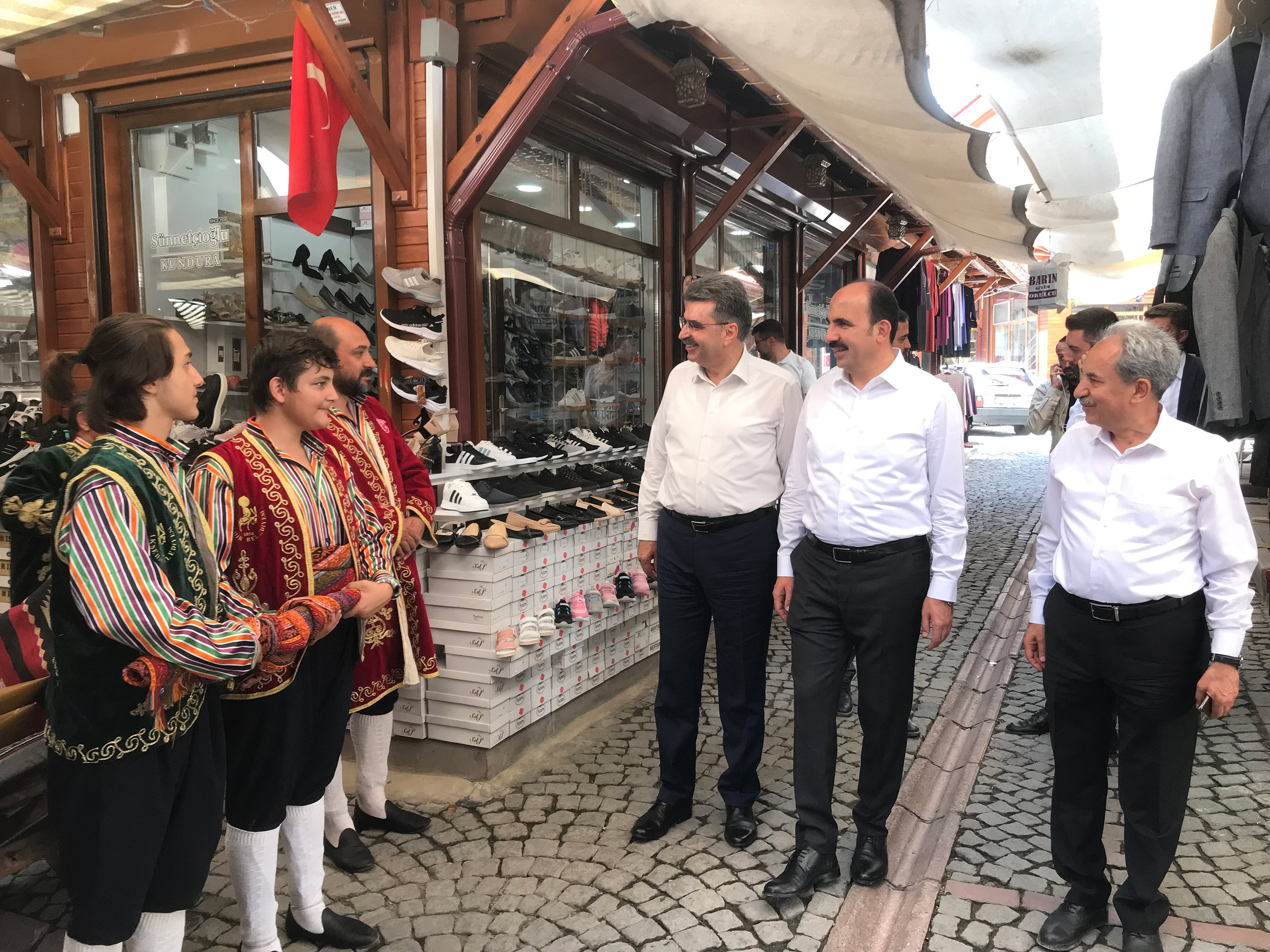 Başkan Altay Akşehir'de Yatırımları İnceledi
