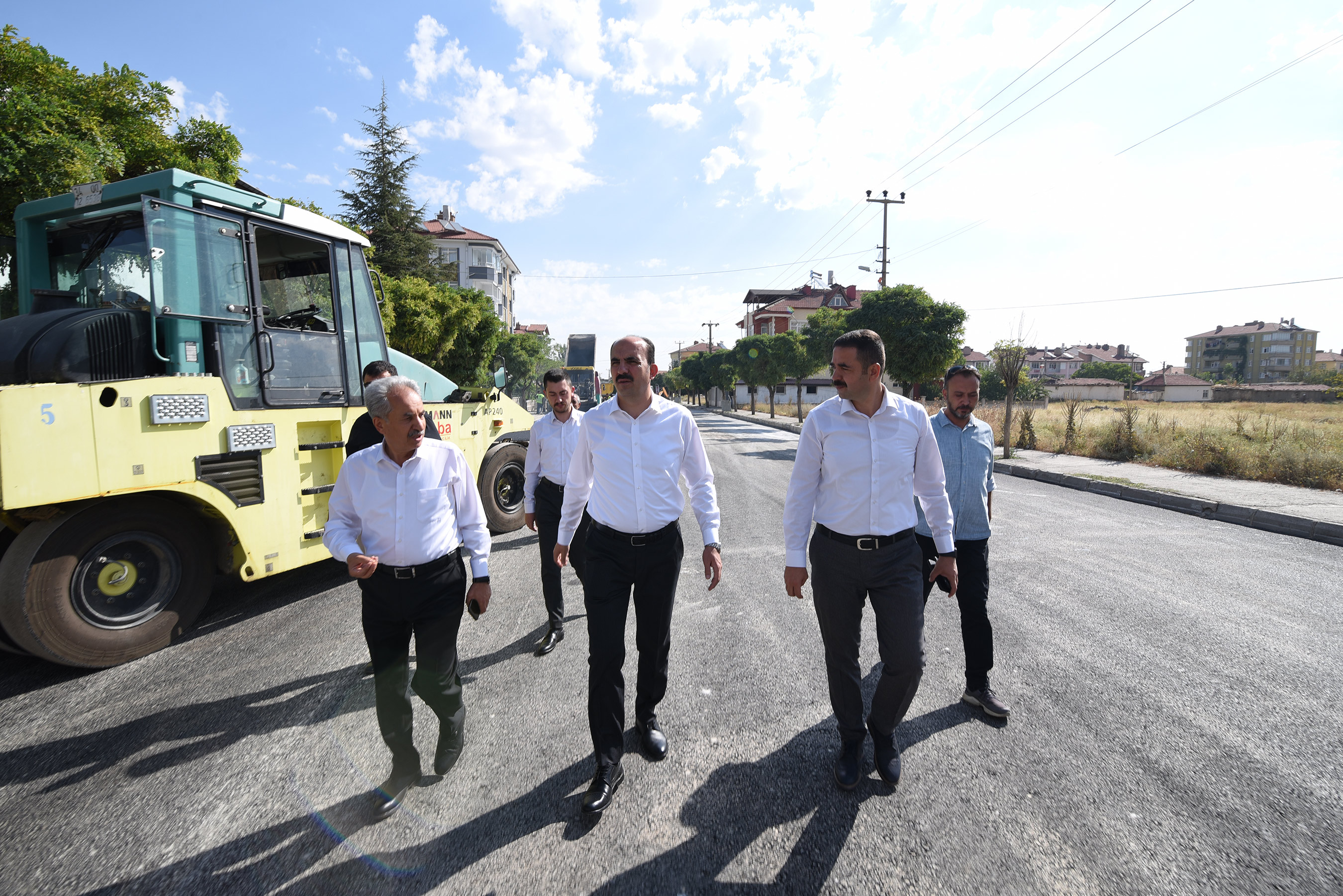 Başkan Altay Akşehir'de Yatırımları İnceledi