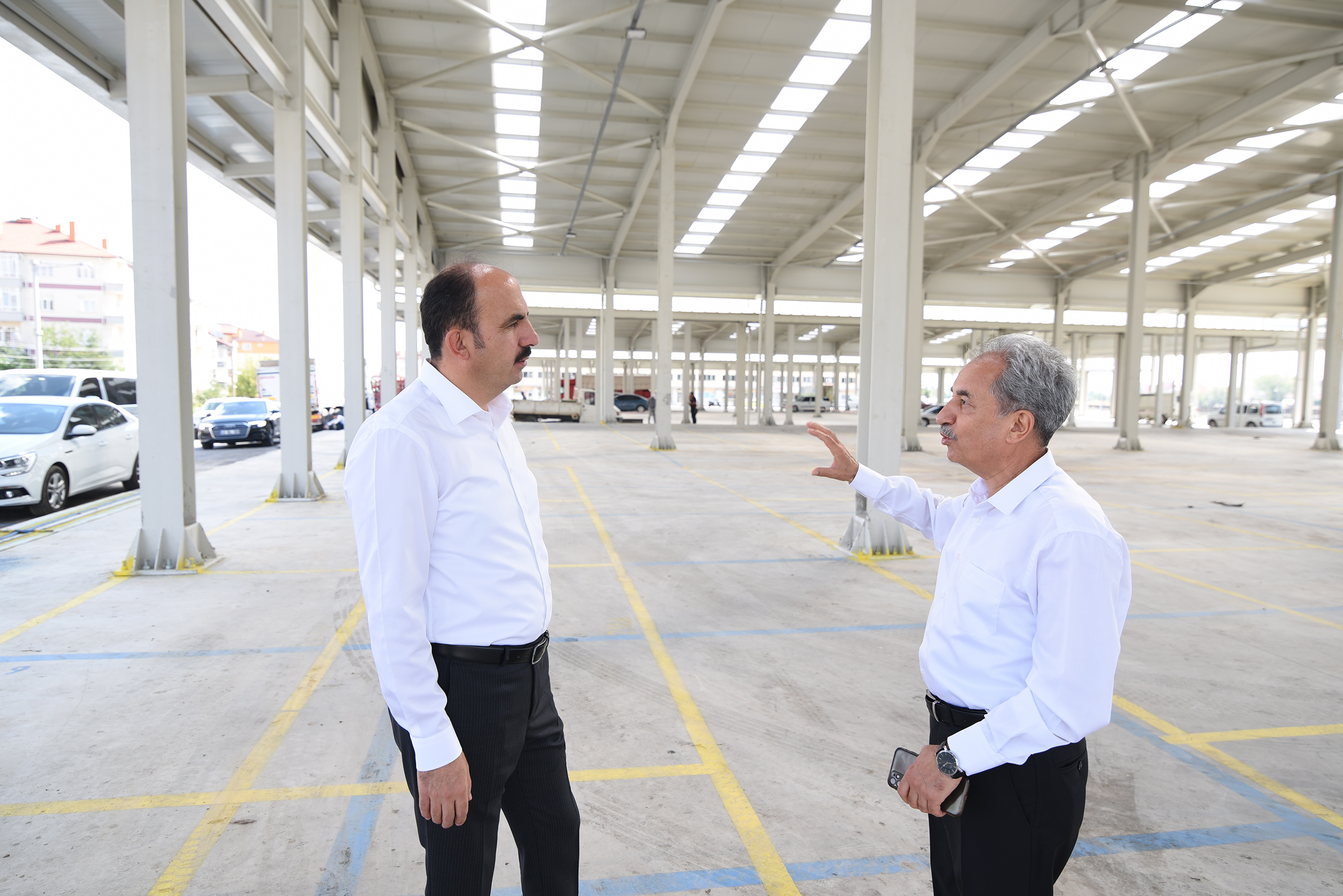 Başkan Altay Akşehir'de Yatırımları İnceledi