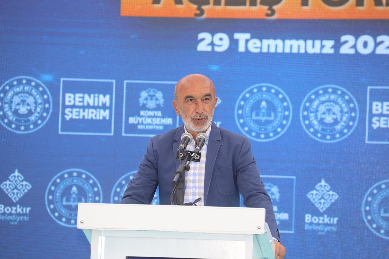 Bozkır'a Kazandırılan 3 Eserin Açılışı Yapıldı