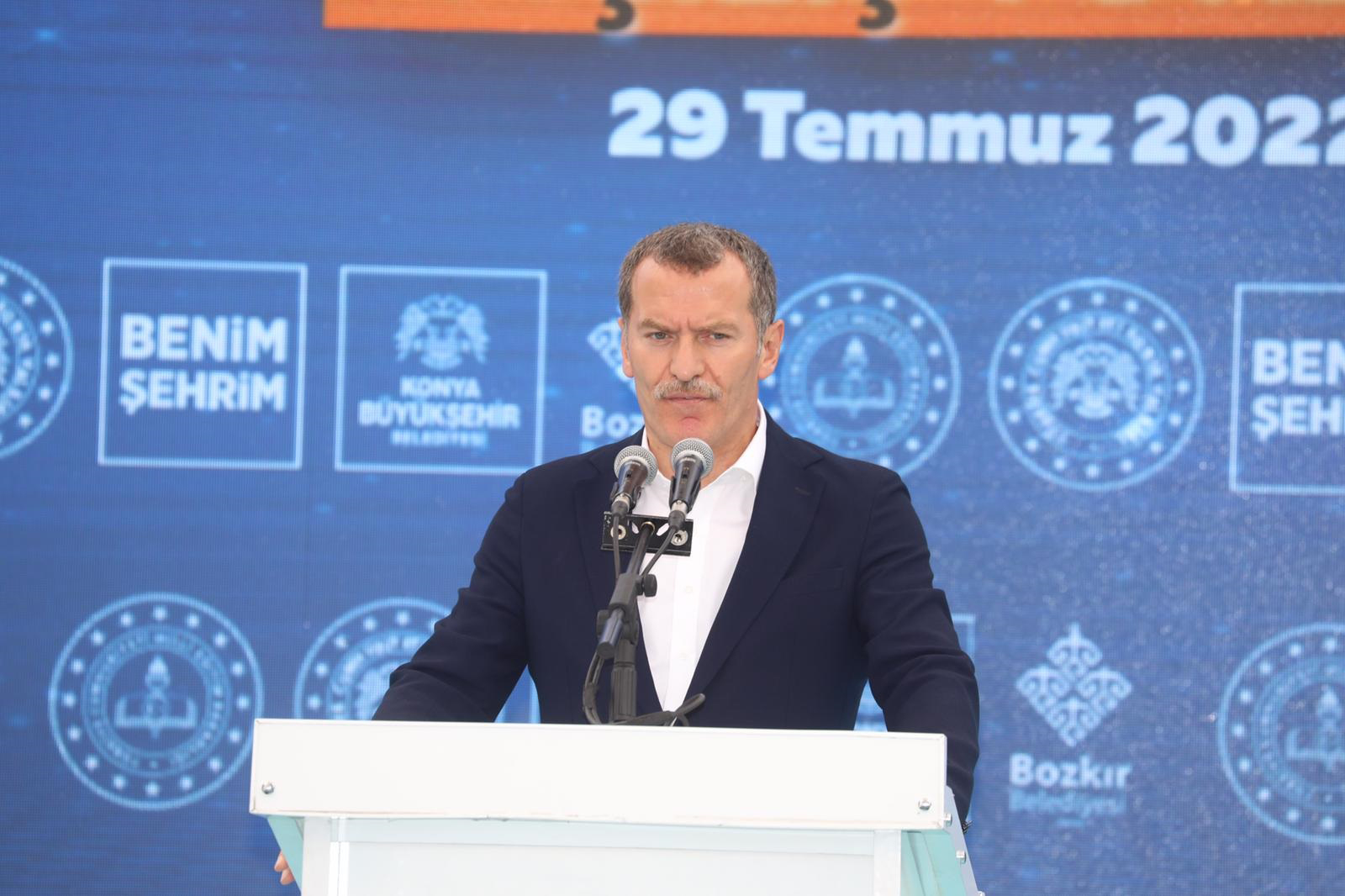 Bozkır'a Kazandırılan 3 Eserin Açılışı Yapıldı