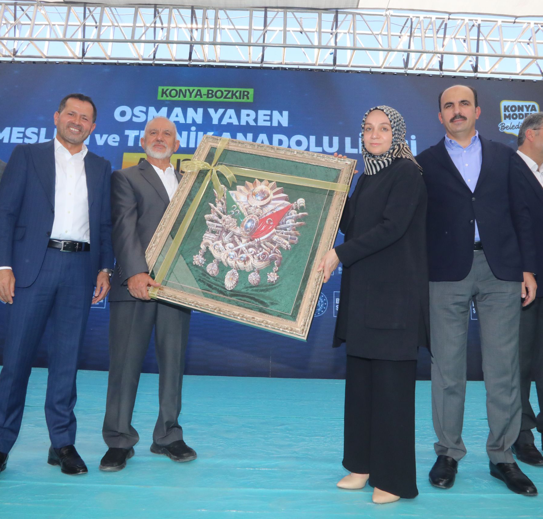 Bozkır'a Kazandırılan 3 Eserin Açılışı Yapıldı