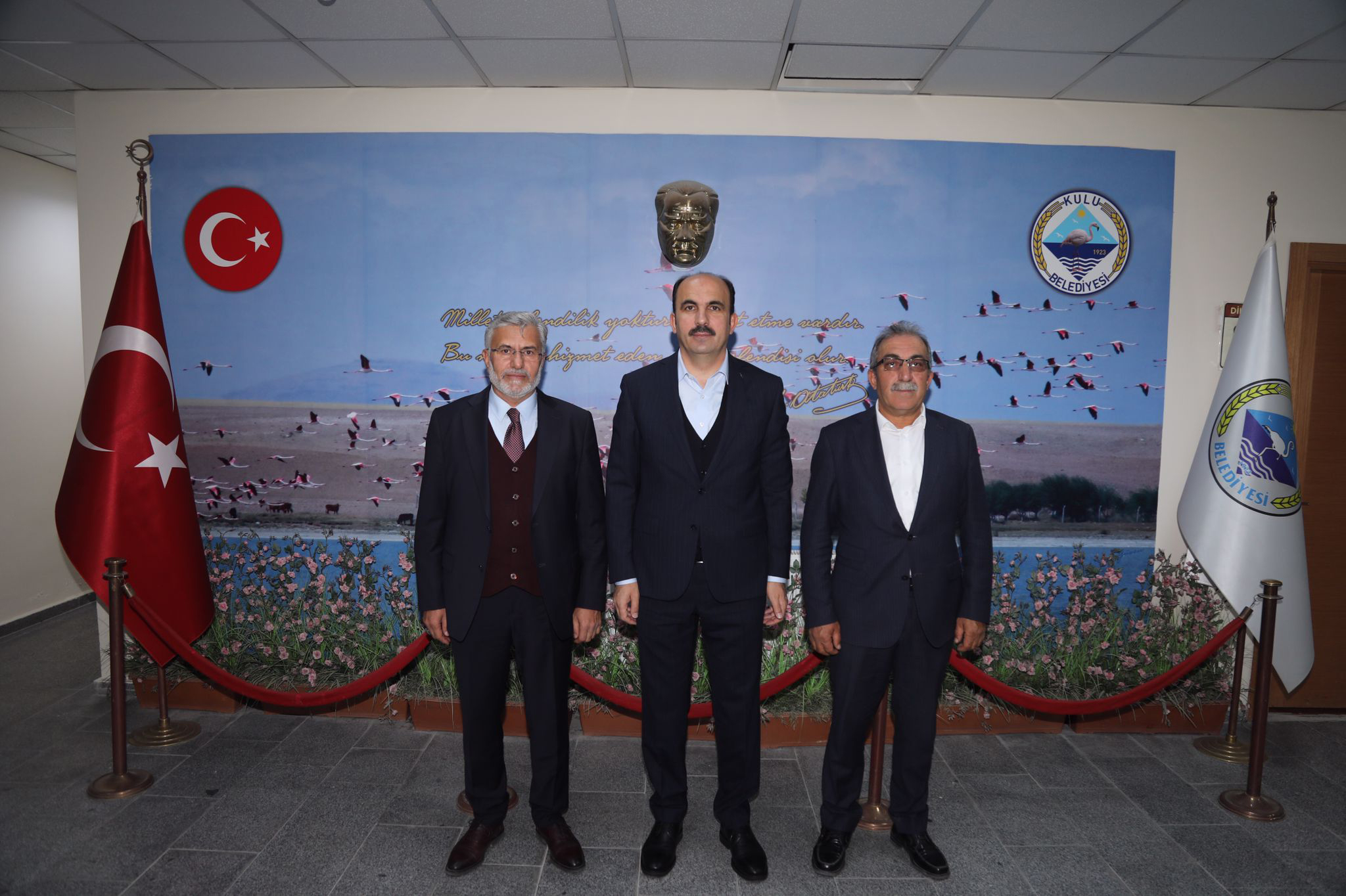Başkan Altay Cihanbeyli ve Kulu İlçelerini Ziyaret Etti