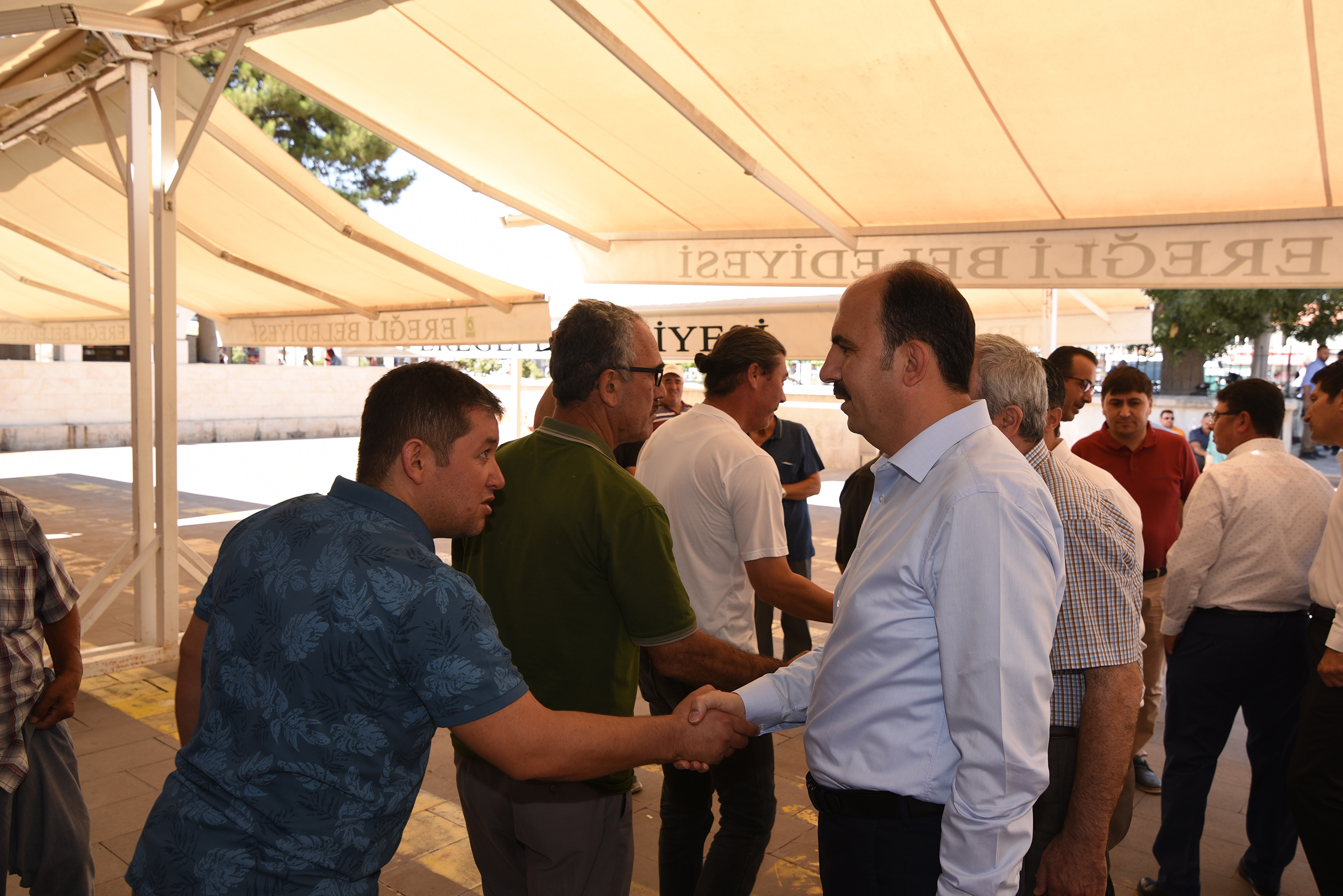 Başkan Altay Ereğli'de Esnafla ve Vatandaşla Buluştu, Yatırımları İnceledi