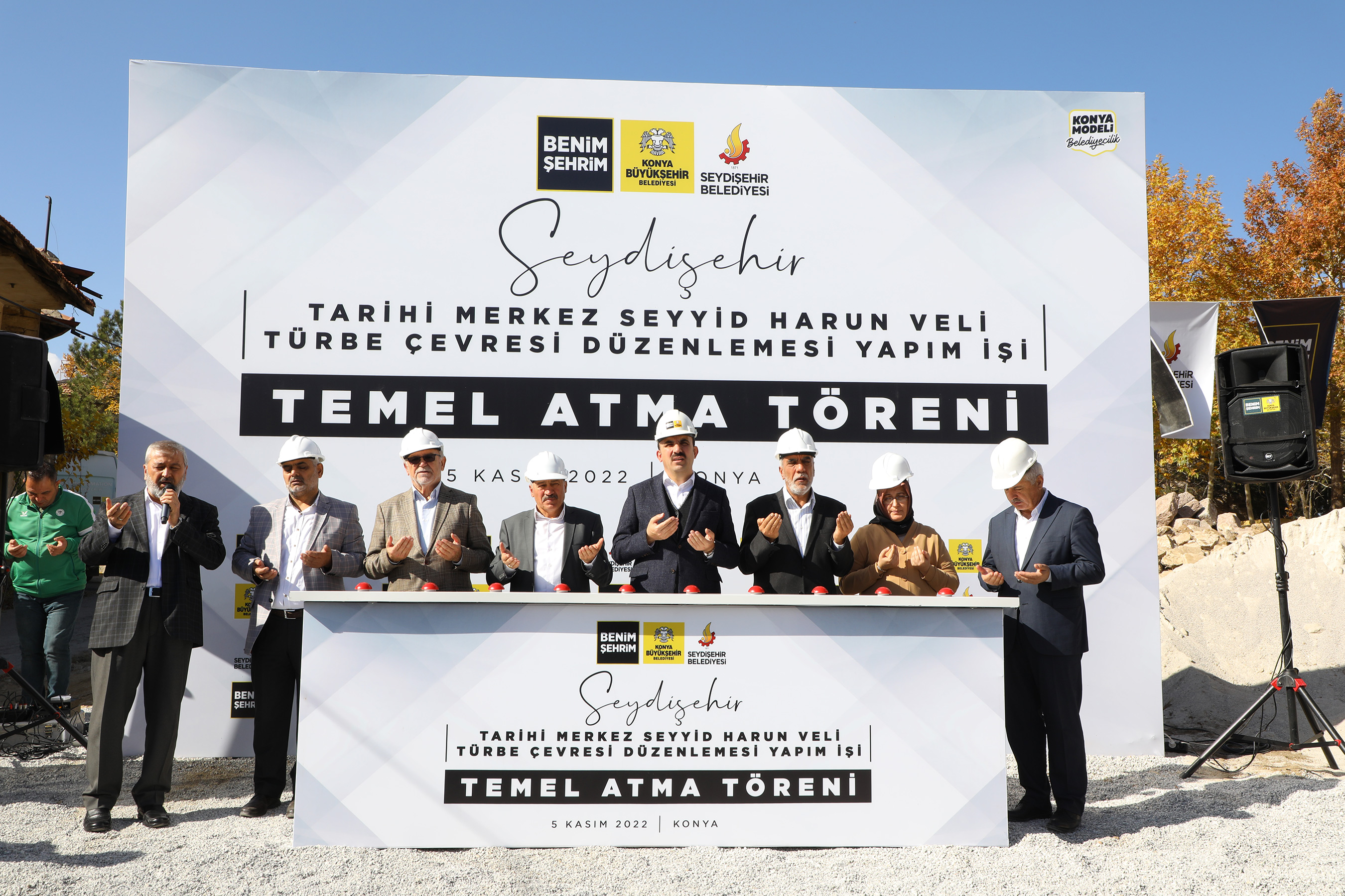 Seyyid Harun Veli Çevre Düzenlemesi 2. Etabının Temeli Atıldı