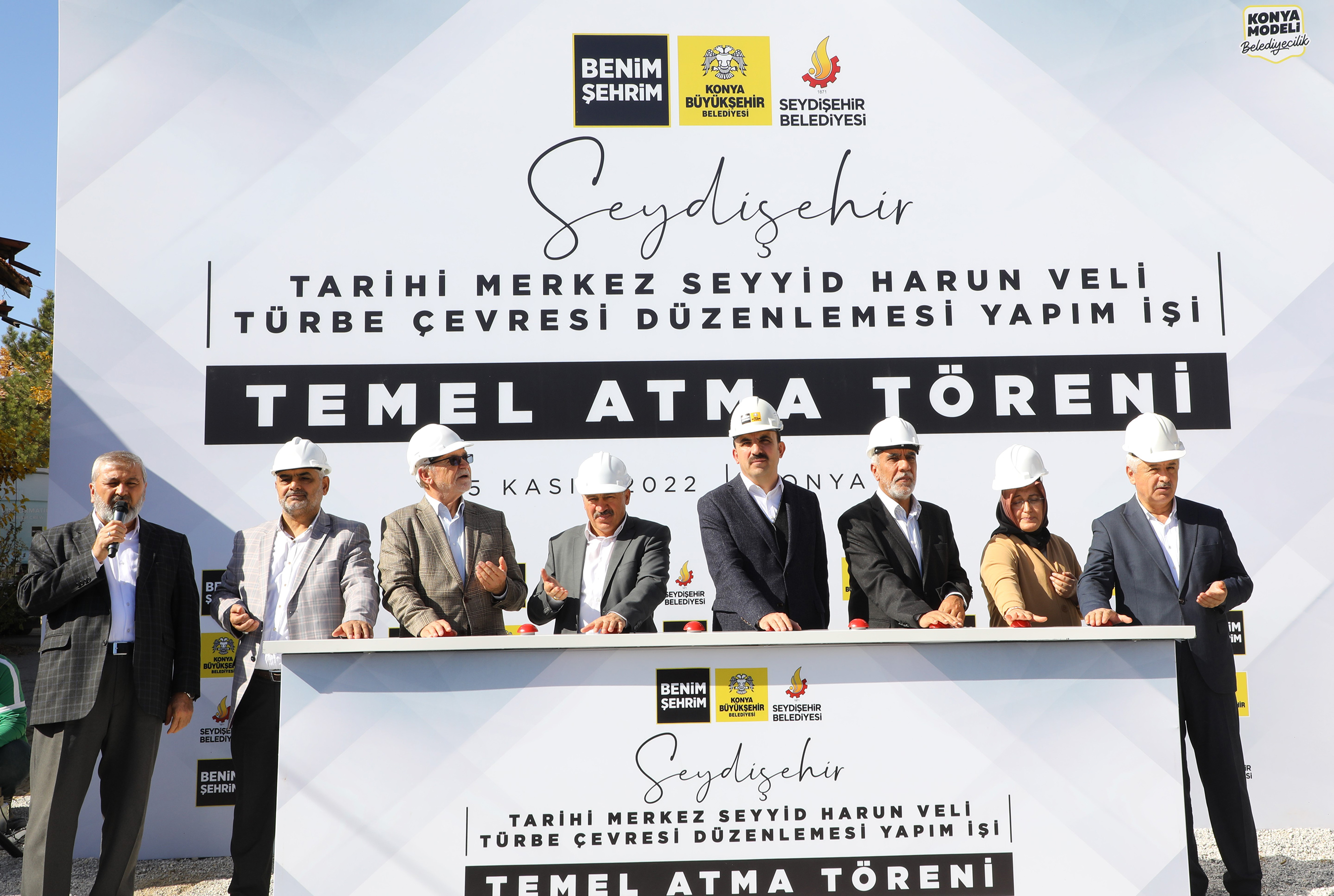 Seyyid Harun Veli Çevre Düzenlemesi 2. Etabının Temeli Atıldı