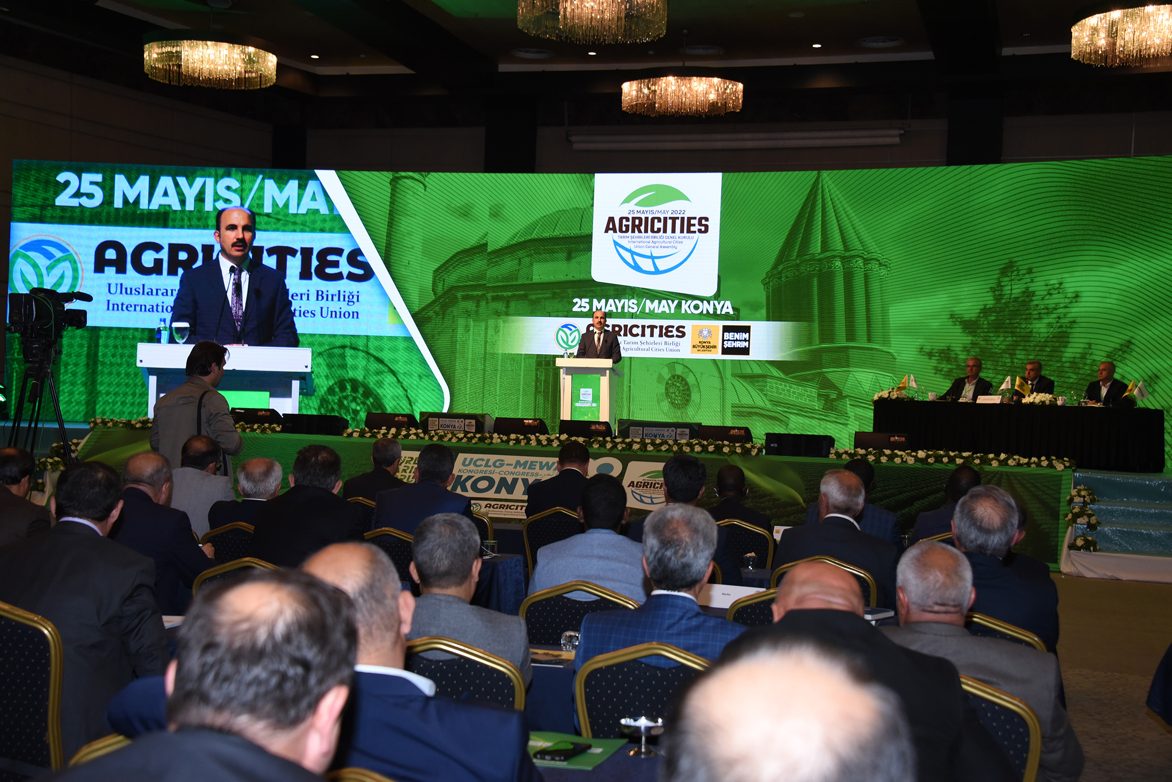 Başkan Altay Uluslararası Tarım Şehirleri Birliği Başkanlığı'na Yeniden Seçildi 